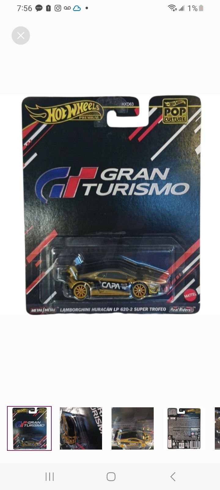 Other GRAN TURISMO LAMBO HURACAN LP 620-2 SUPER TROFEO Size ONE SIZE - 1 Thumbnail