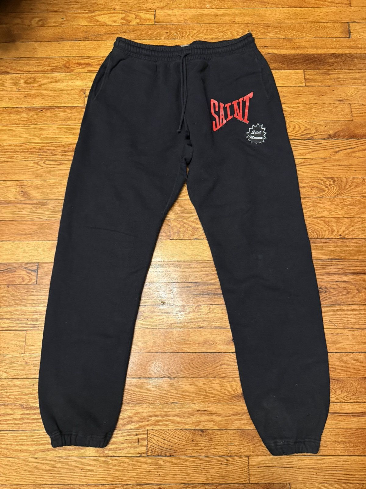 Saint Michael Saint Mxxxxxx Double Logo Suit Hoodie Pants Size Large Size US L / EU 52-54 / 3 - 14 Thumbnail