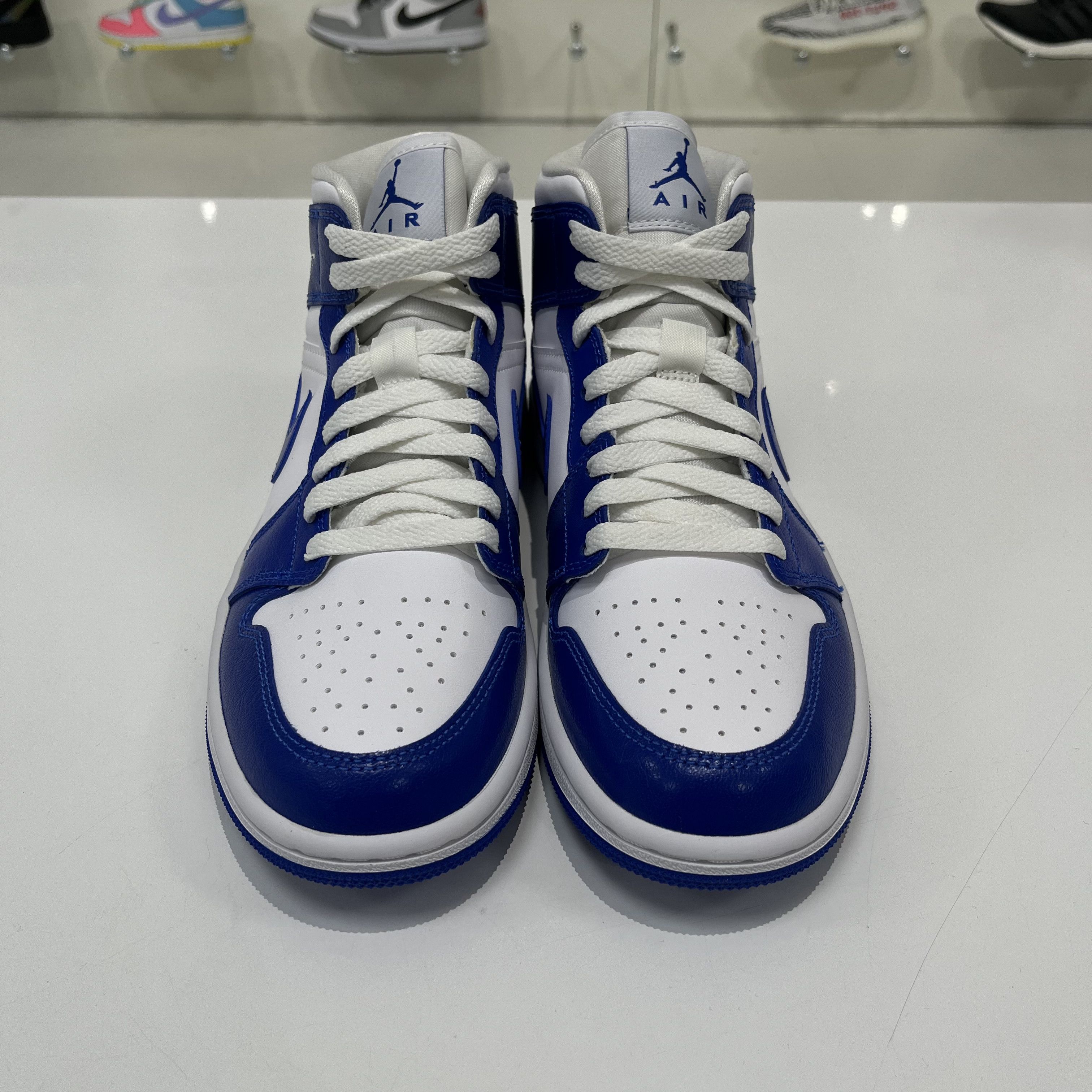 Nike Air jordan 1 Mid Kentucky Blue (W) Size US 7 / IT 37 - 5 Thumbnail