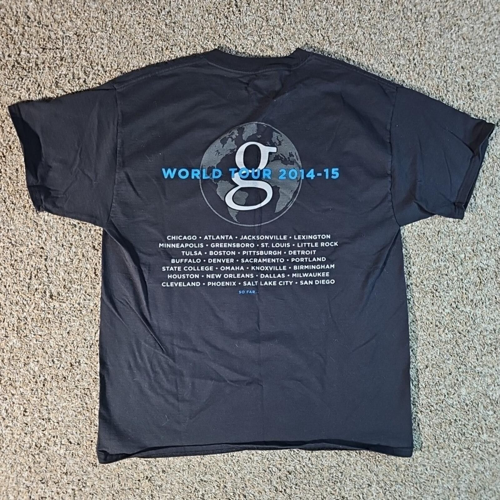 Tornado Mart Garth Brooks World Tour 2014-2015 Tshirt Hanes Beefy L Size US L / EU 52-54 / 3 - 5 Thumbnail