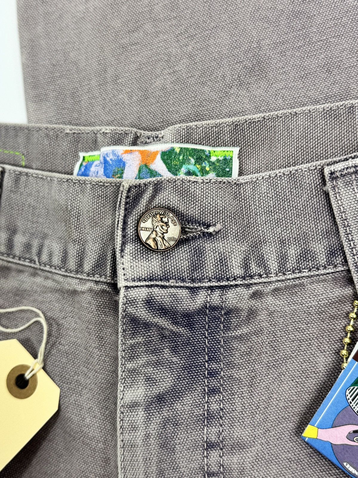 Better With Age GENTLEMENS PATCH WORK CARHARTT CARPENTER TROUSERS Size US 34 / EU 50 - 5 Thumbnail