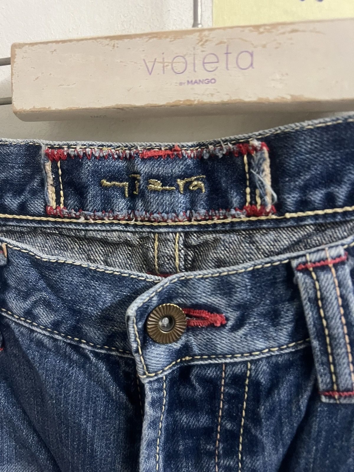 Japanese Brand JAPAN BRAND MIRZA DISTRESSED DENIM PANT Size US 32 / EU 48 - 11 Thumbnail
