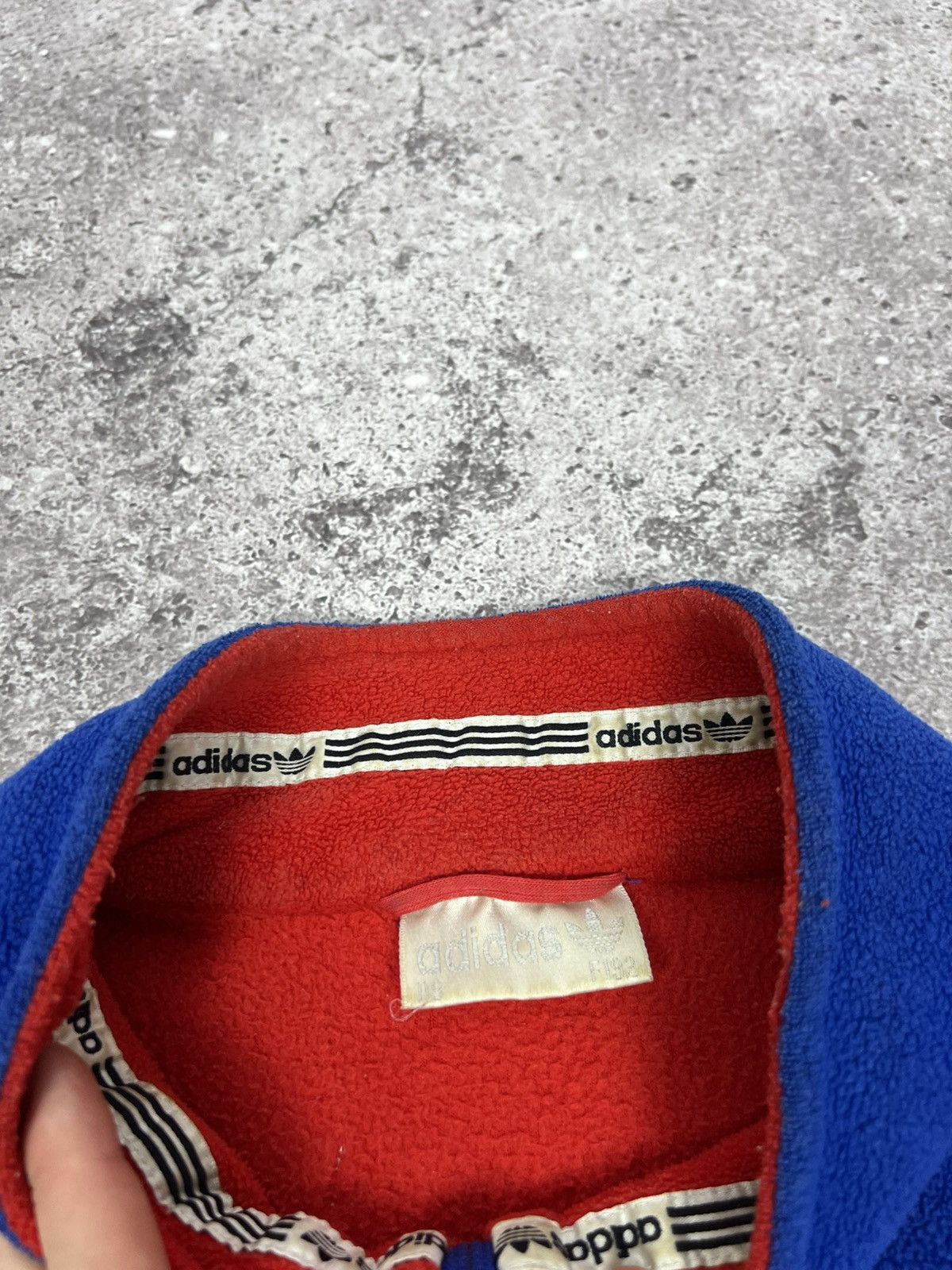 Adidas Vintage Bayern Munich 1995/96 Adidas Fleece 1/4 Zip Jacket Size US L / EU 52-54 / 3 - 12 Thumbnail
