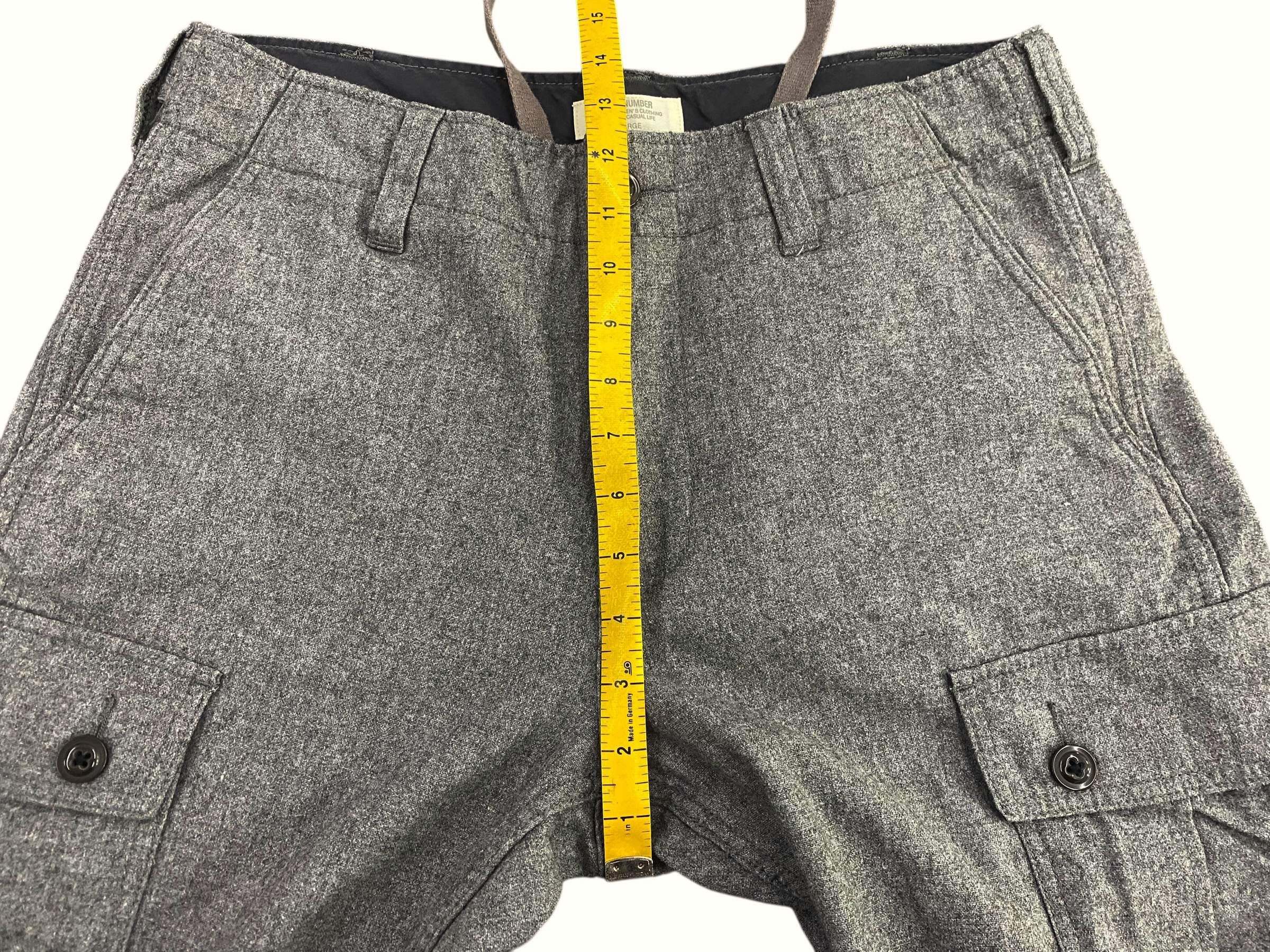 Japanese Brand Back Number Cargo Pants - Multipocket Pants Size US 32 / EU 48 - 13 Thumbnail