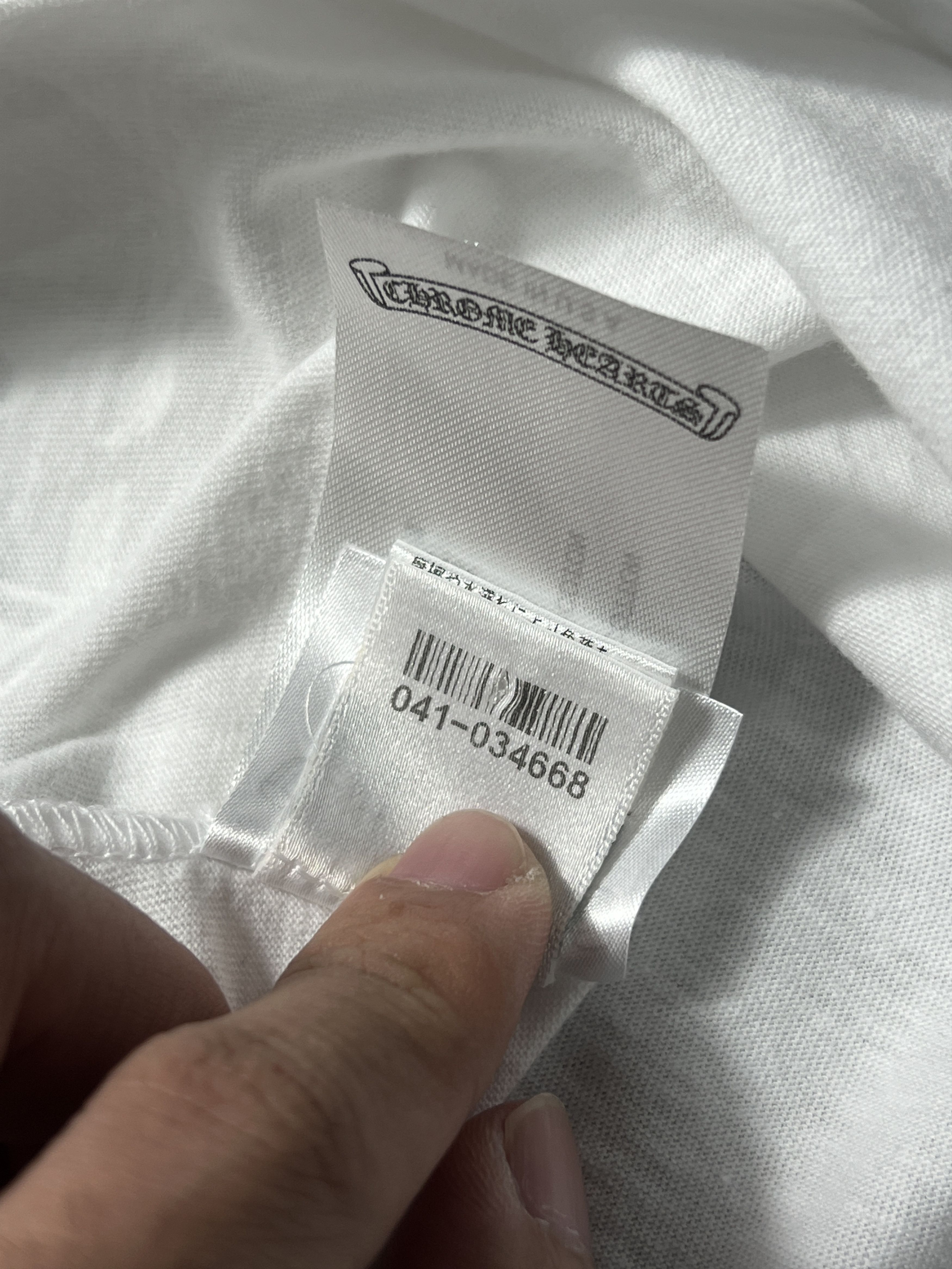 Chrome Hearts Chrome Hearts Osaka Pocket Tee White Size XXL Size US XXL / EU 58 / 5 - 8 Thumbnail