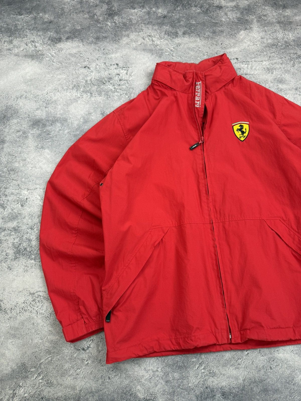 Ferrari Vintage Ferrari Racing Y2K Jacket F1 Red Size M Size US M / EU 48-50 / 2 - 7 Thumbnail