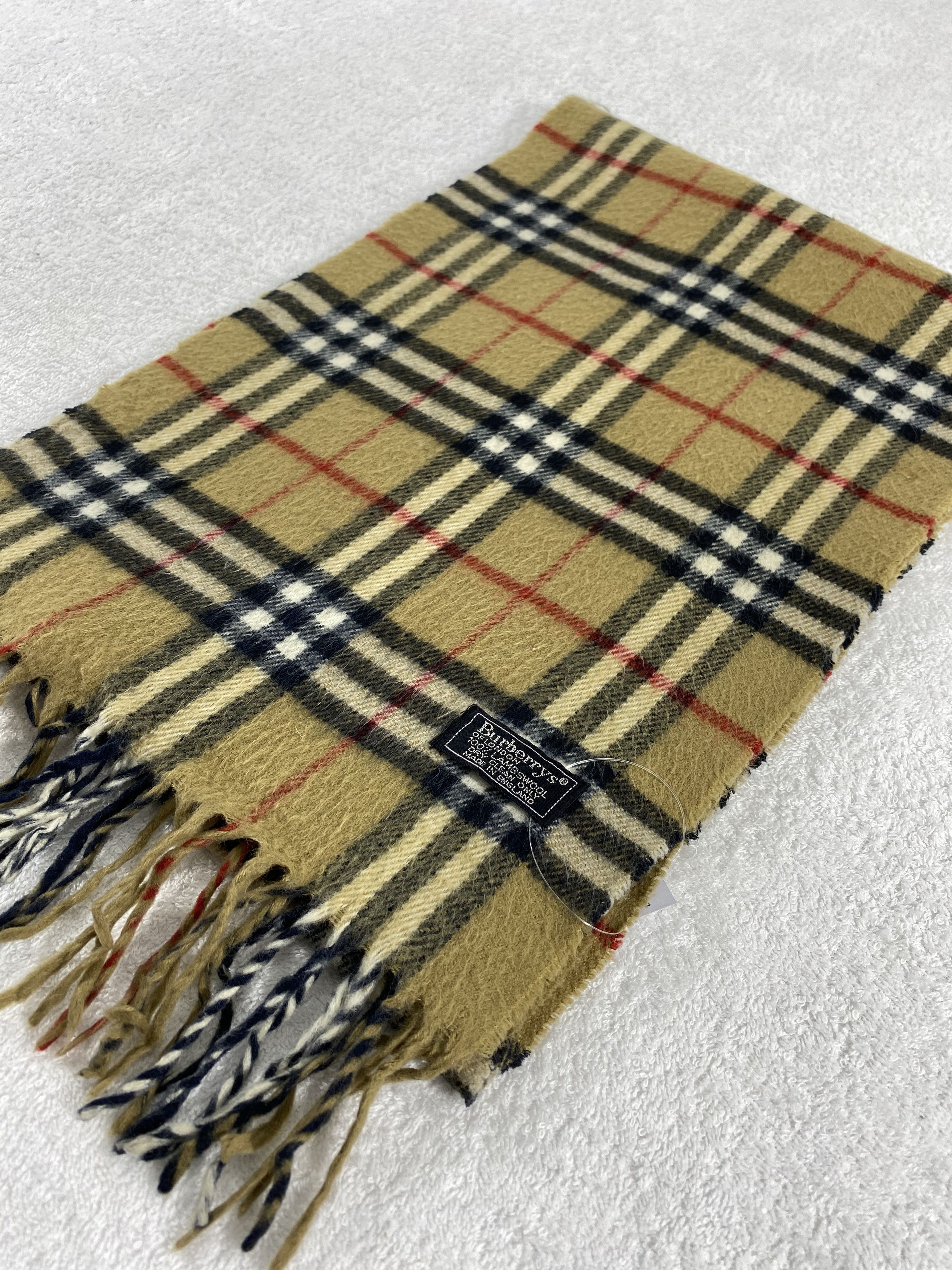 Burberry Vintage Burberry Scarf/Muffler/Neckwear MF769 Size ONE SIZE - 3 Thumbnail