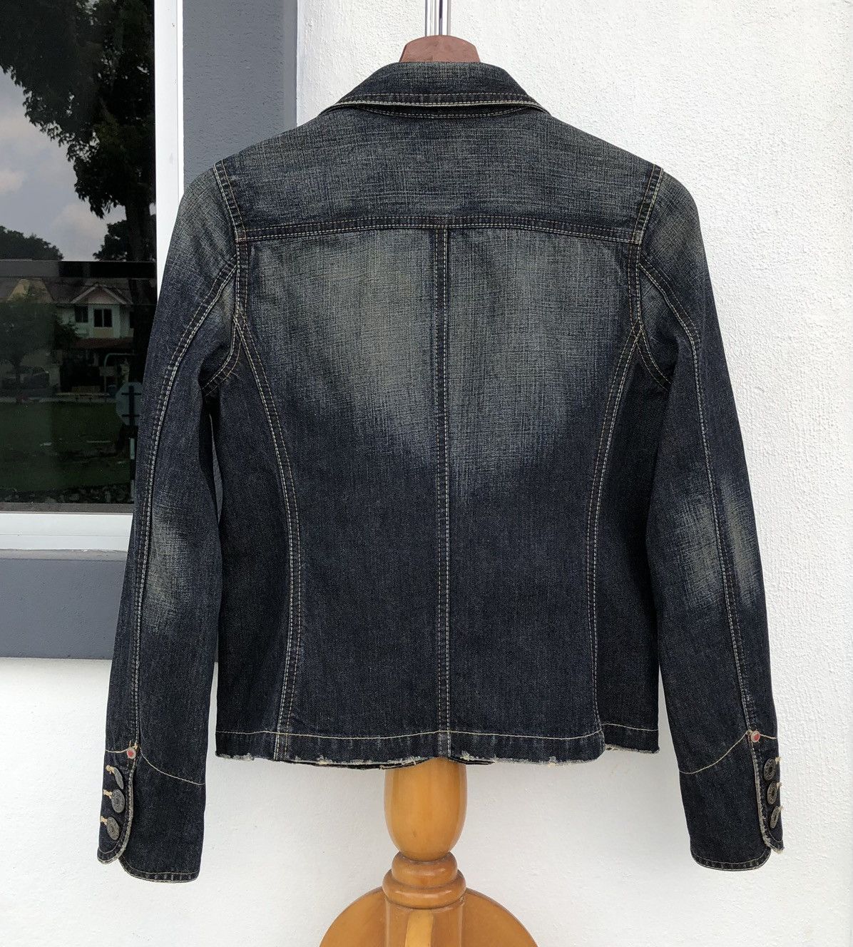 Levi's Vintage Levis Redloop Women Denim Trucker Jacket Size S / US 4 / IT 40 - 8 Thumbnail