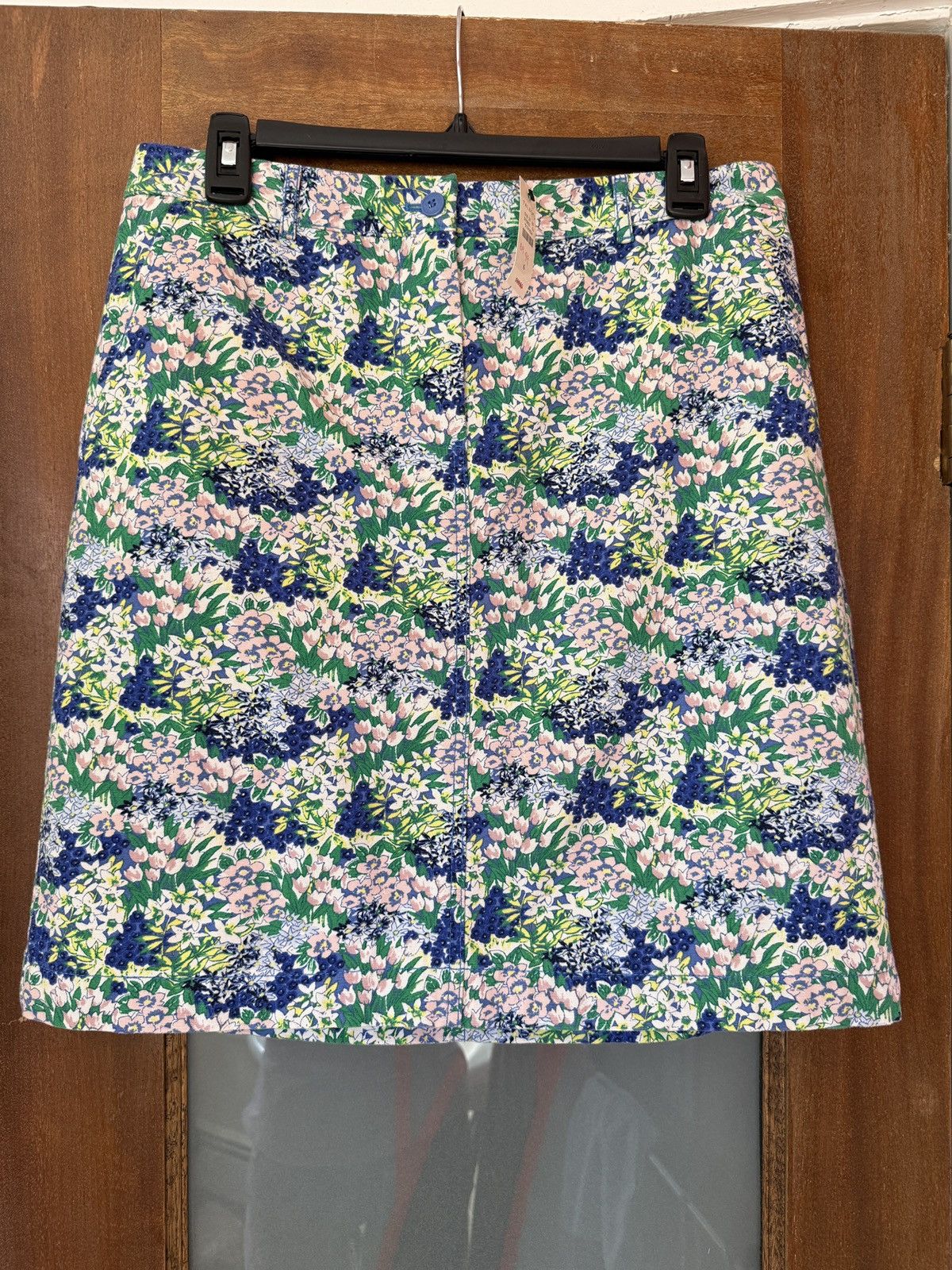 Talbots Skirt Floral Lined Straight Pencil Size NWT