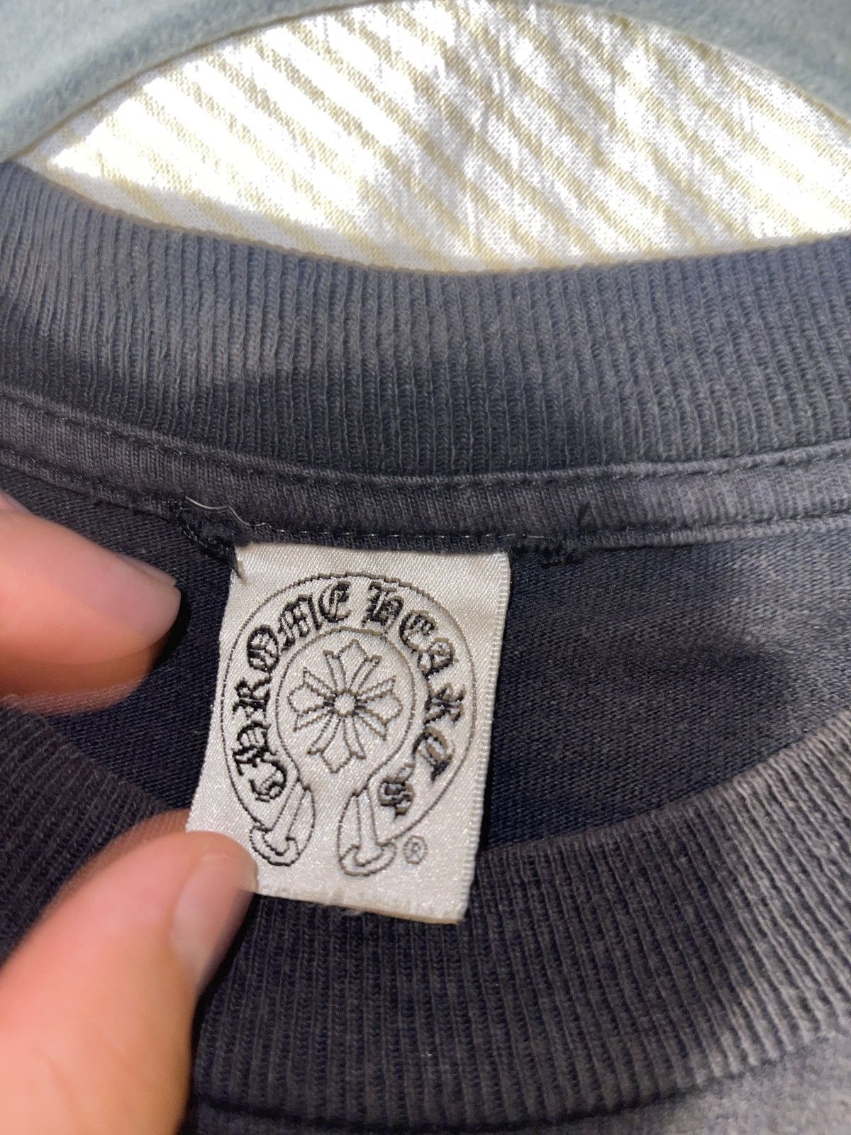 Chrome Hearts Chrome Hearts vintage washed black tee Size US M / EU 48-50 / 2 - 6 Thumbnail