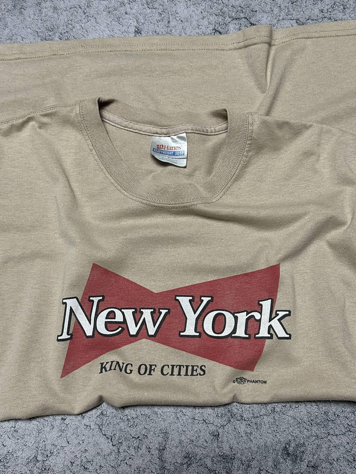 Budweiser Vintage New York King of Cities Bud T-Shirt Size US L / EU 52-54 / 3 - 6 Thumbnail