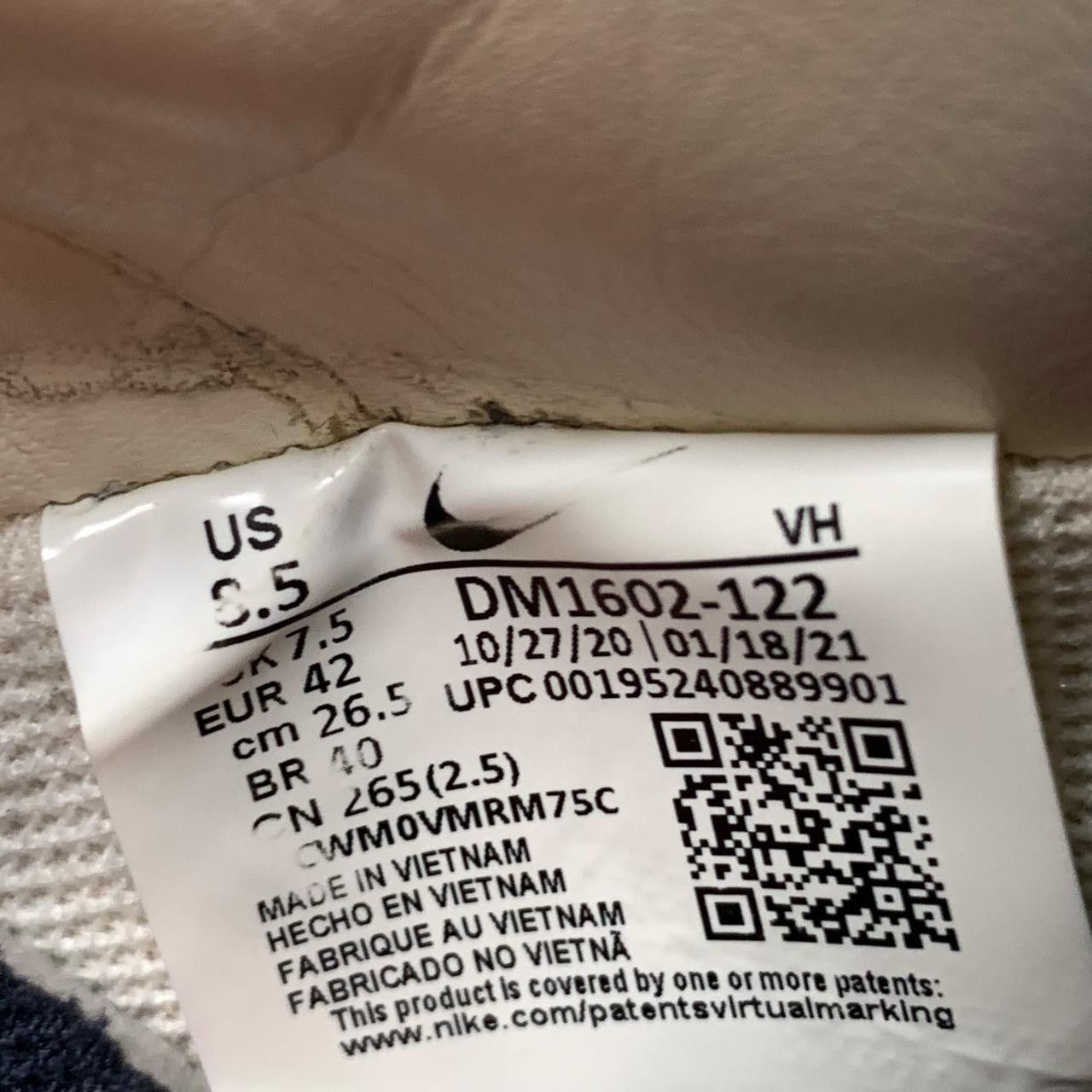Nike × Off-White Nike x Off-White Dunk Low Lot 30 of 50 - " The ten " Size US 8.5 / EU 41-42 - 14 Thumbnail