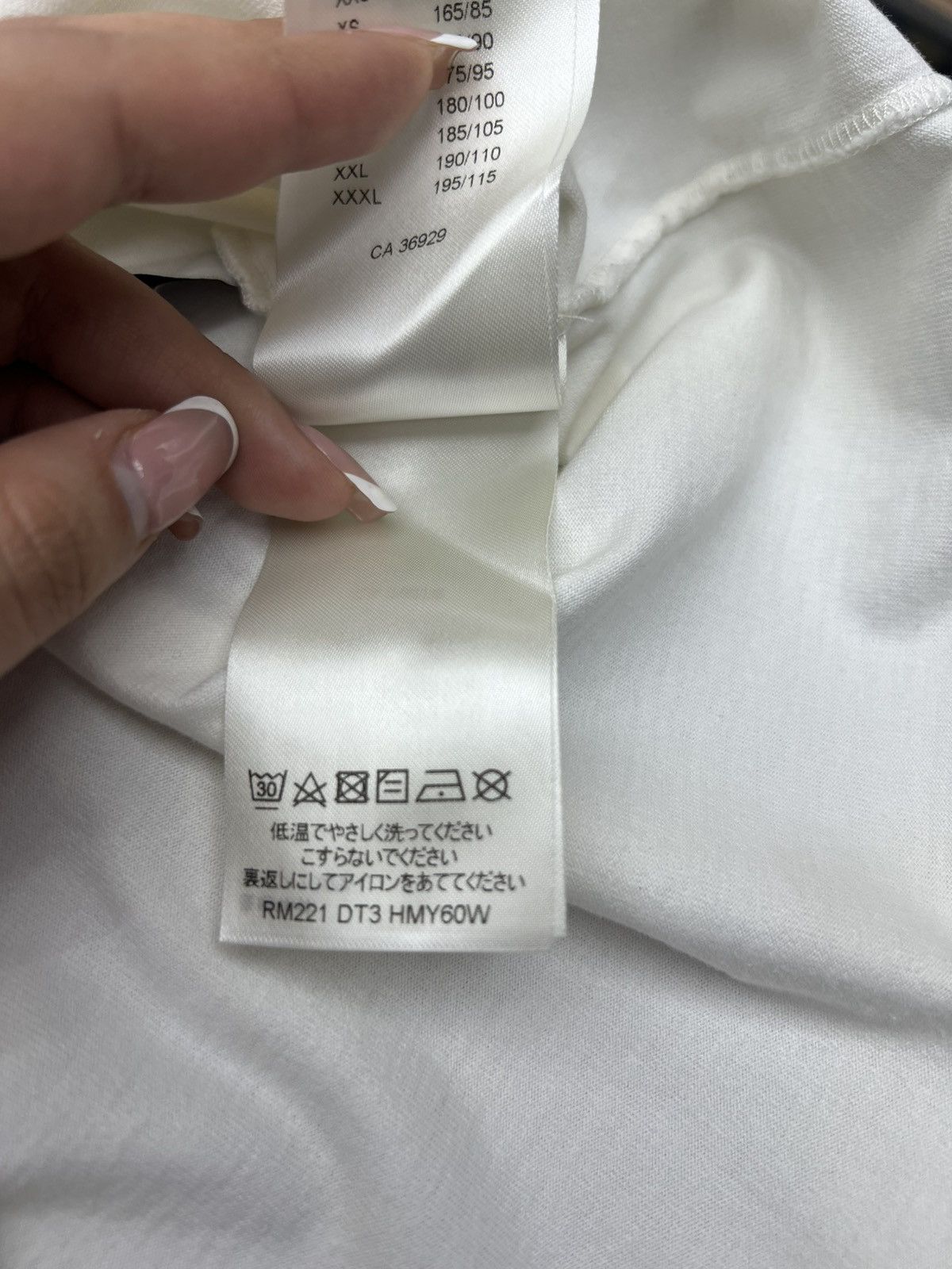 Louis Vuitton Louis Vuitton Graffti White Tee Size US XXL / EU 58 / 5 - 11 Thumbnail