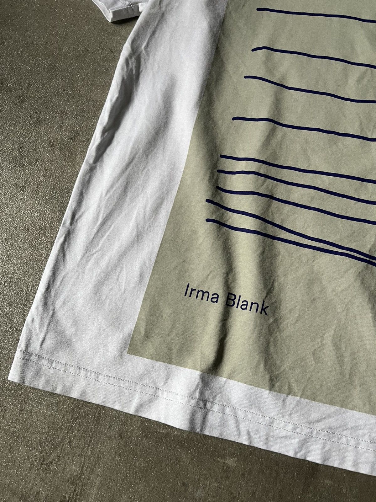 Junya Watanabe Junya Watanabe S/S 21 Irma Blank Horizontal line T-shirt Size US M / EU 48-50 / 2 - 2 Thumbnail
