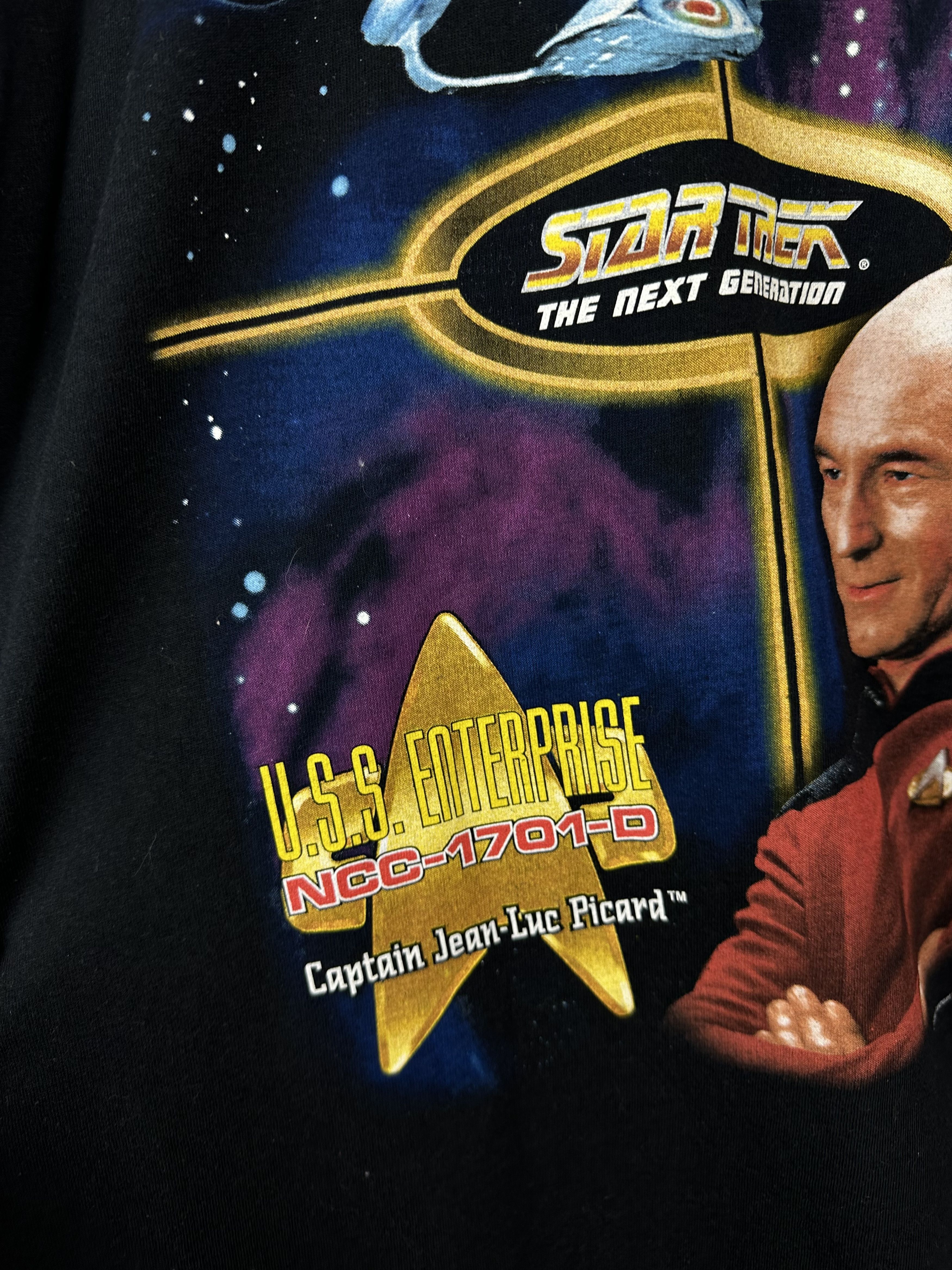 Vintage Vintage Startrek The Next Generation Shirt Tee Movie Rare Size US M / EU 48-50 / 2 - 6 Thumbnail