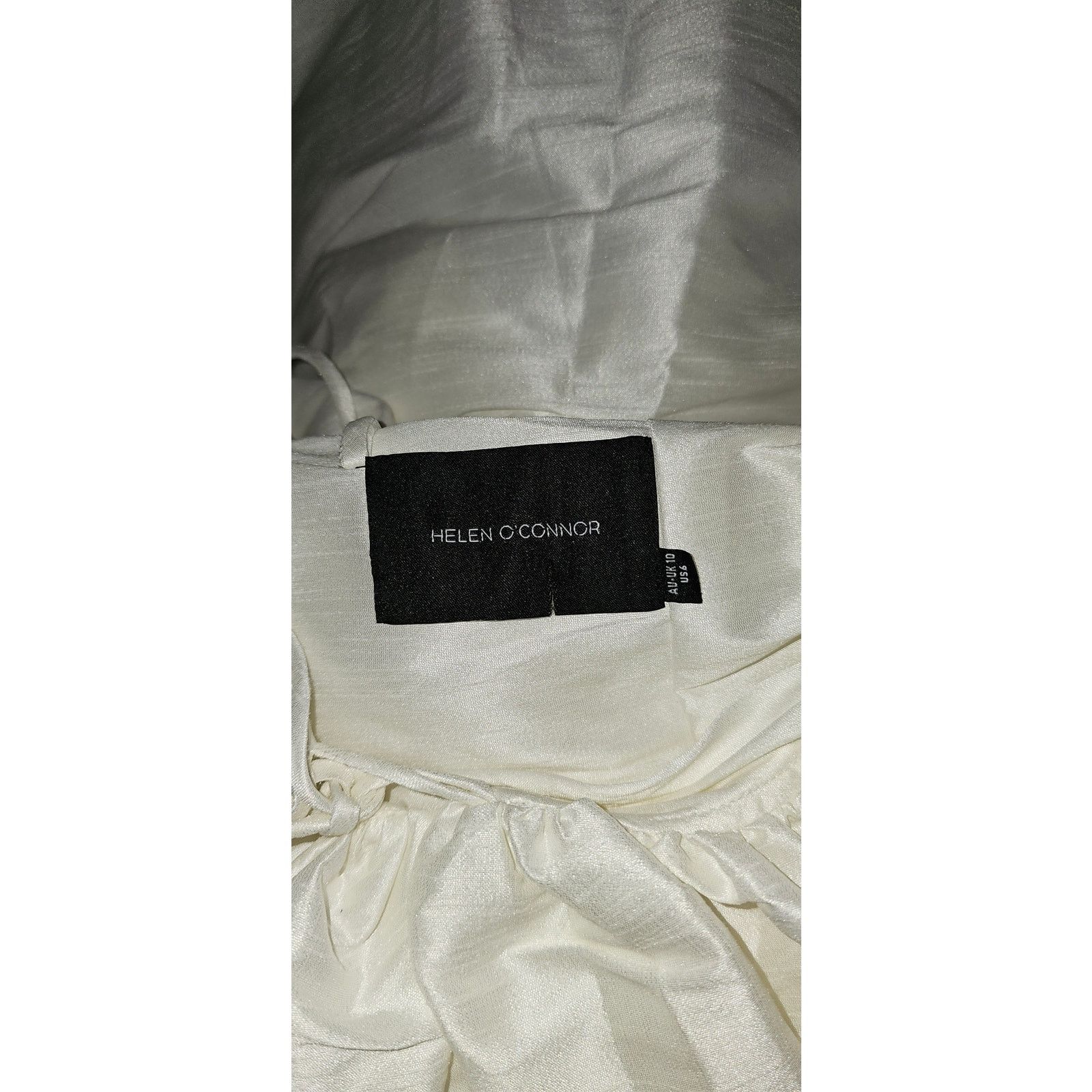 Anthropologie New Helen O'Connor Super Nova Dress $899 US SIZE 6 WHITE Size M / US 6-8 / IT 42-44 - 7 Thumbnail