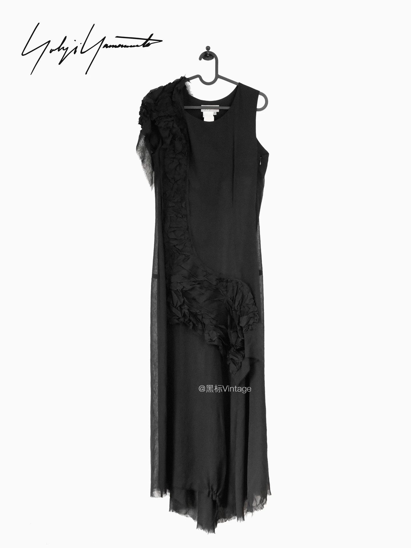 Yohji Yamamoto Yohji Yamamoto 05ss Archive Dead Leaf Butterfly Texture Dress Size XS / US 0-2 / IT 36-38 - 1 Thumbnail