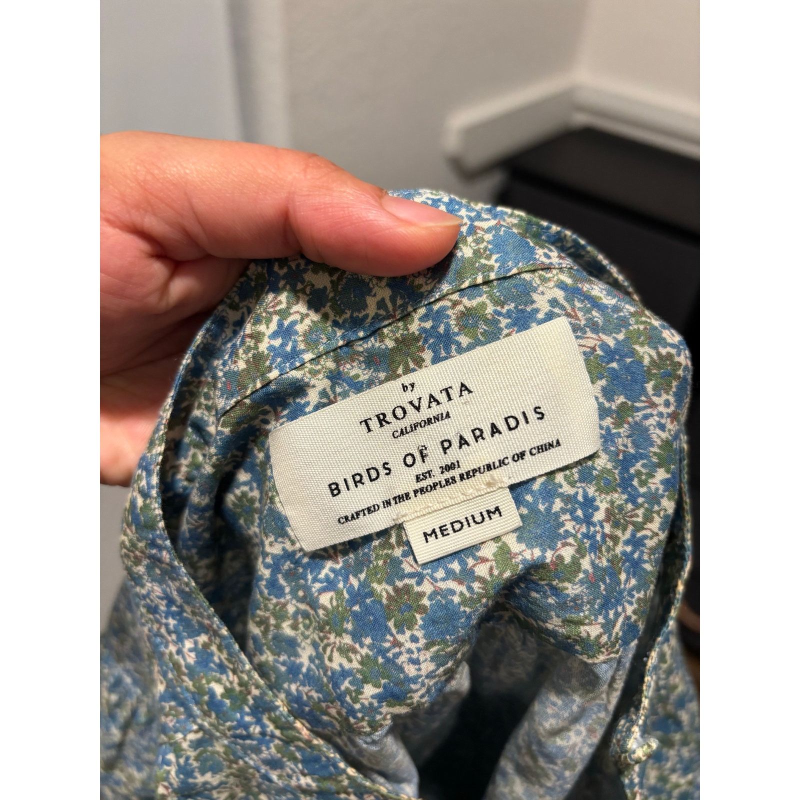 Trovata NWOT TROVATA California Birds of Paradise Blouse Sz M Size M / US 6-8 / IT 42-44 - 2 Thumbnail