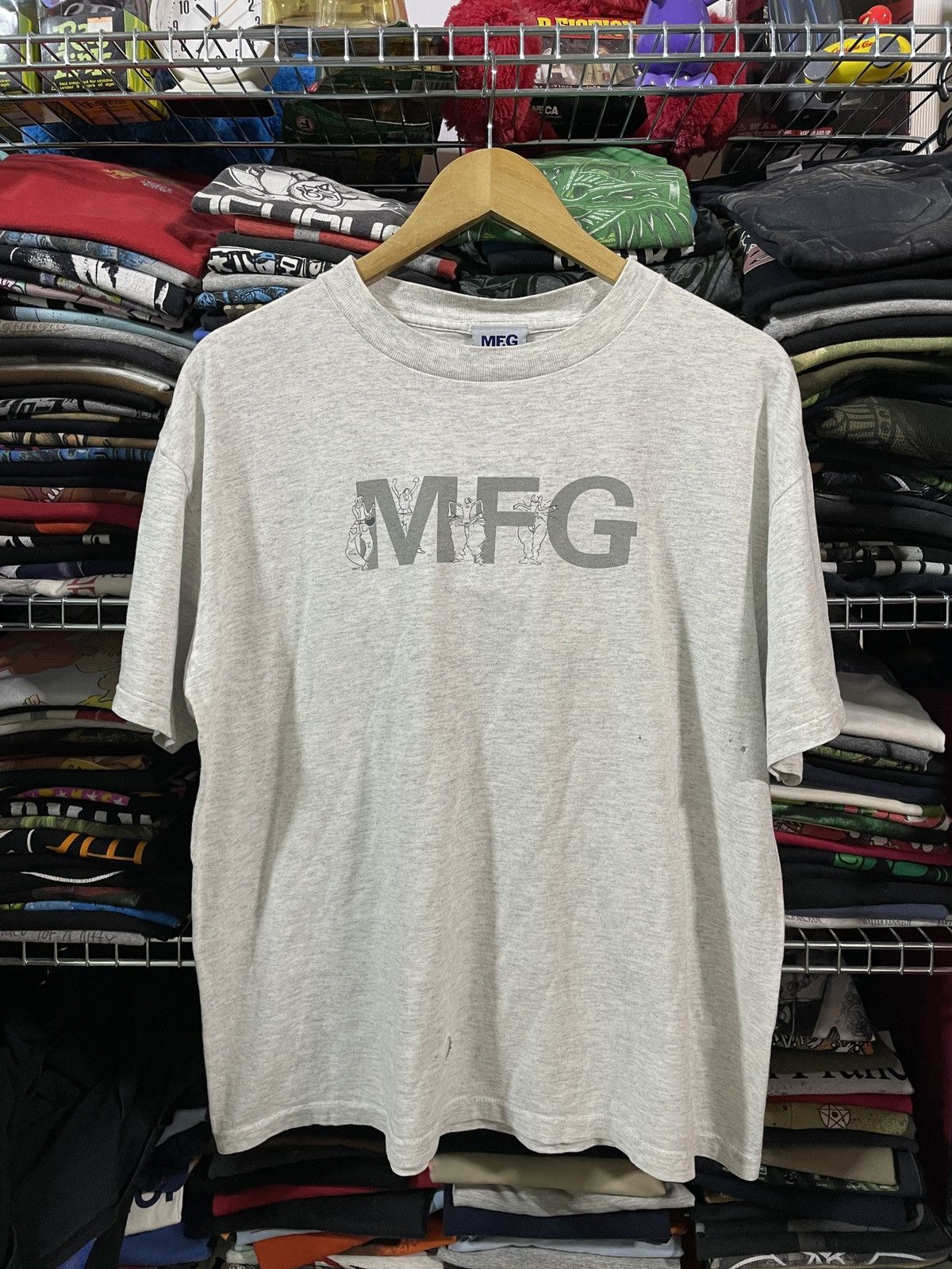 Marithe + Francois Girbaud 90s M+FG jeans Marithe Francoins Girbuad baggy style tee Size US L / EU 52-54 / 3 - 2 Thumbnail