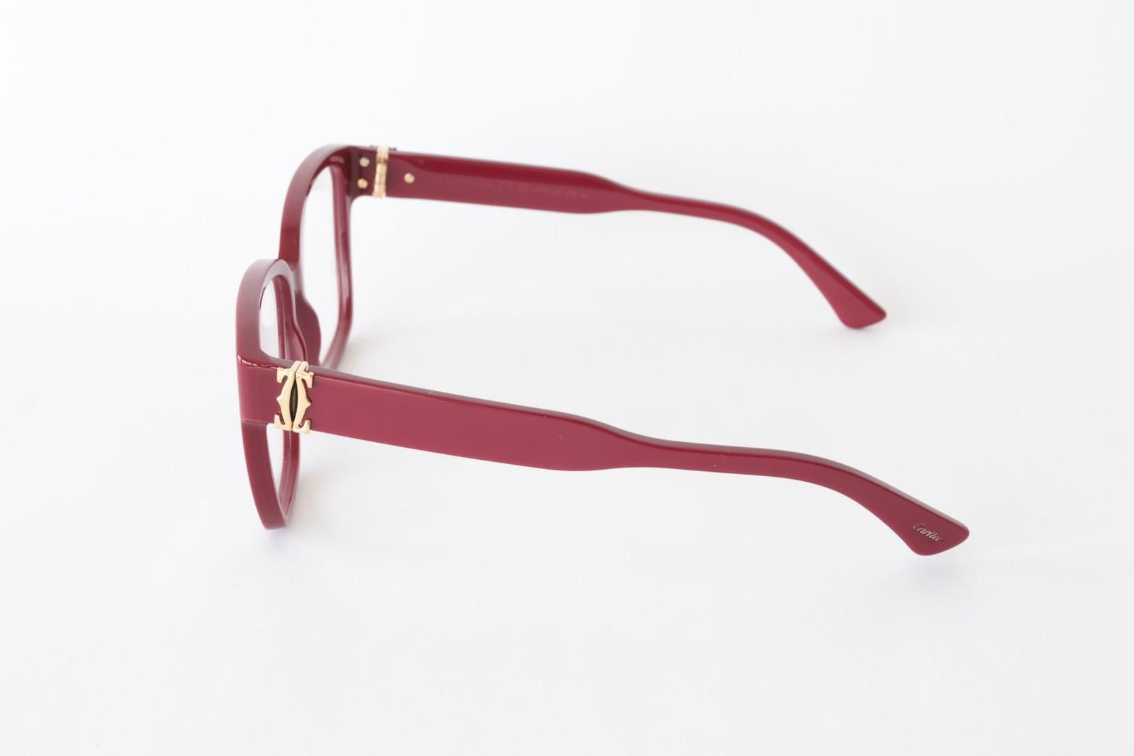 Cartier New Cartier eyewear optical eyeglasses CT0451O 004 red Size ONE SIZE - 4 Thumbnail