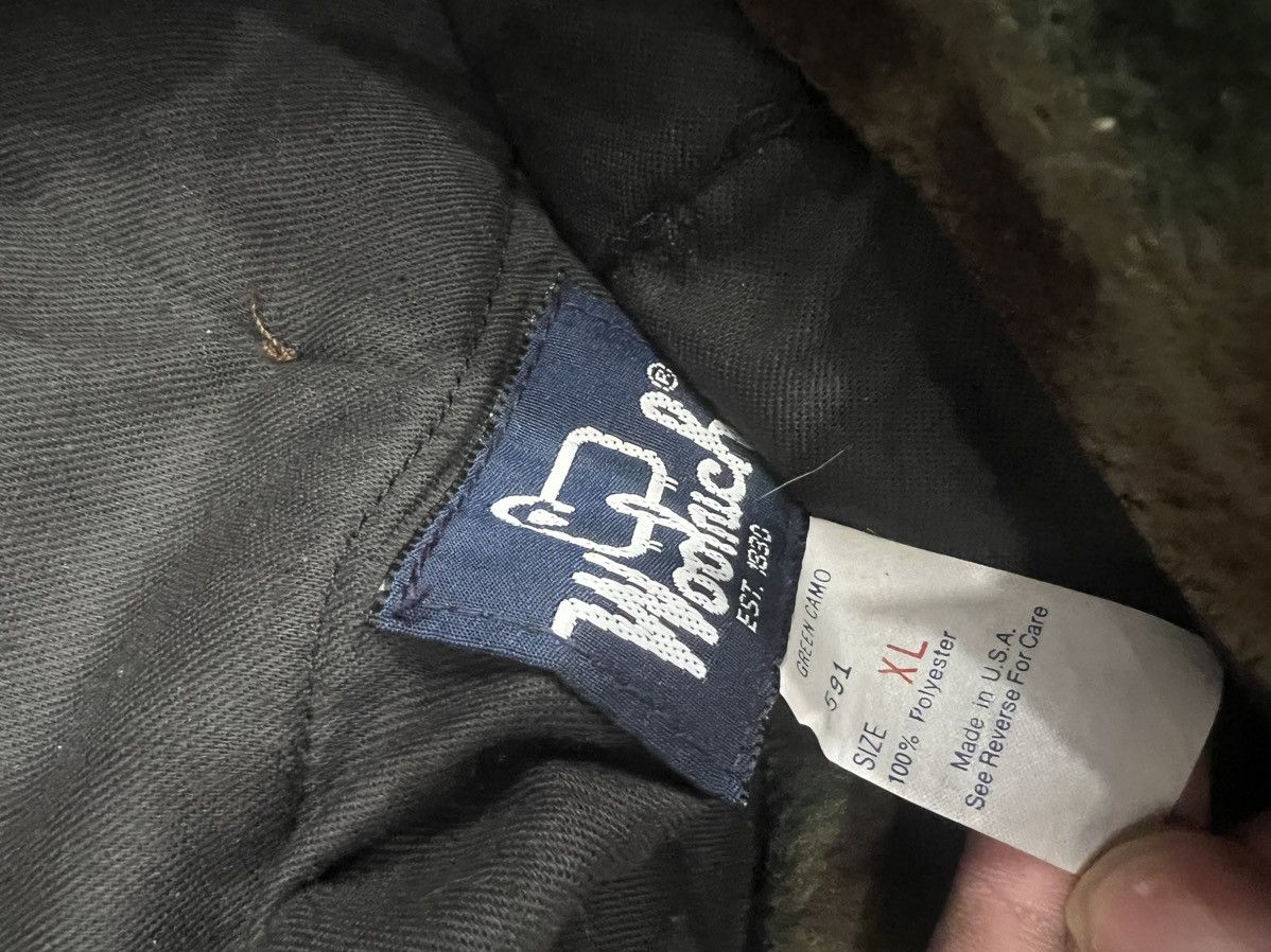 Woolrich Woolen Mills Vtg Woolrich Duck Camo Fleece Pants Removable Suspenders XL Size US 36 / EU 52 - 4 Thumbnail