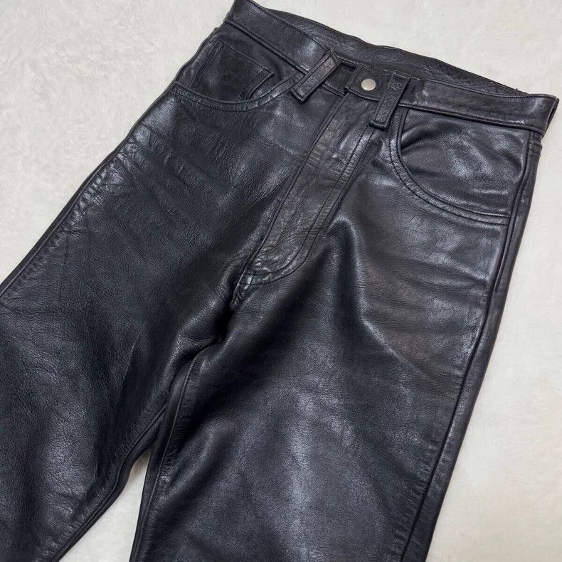 The Real McCoy's The Real McCoys F280, Buco Leather Pants Size US 30 / EU 46 - 1 Thumbnail