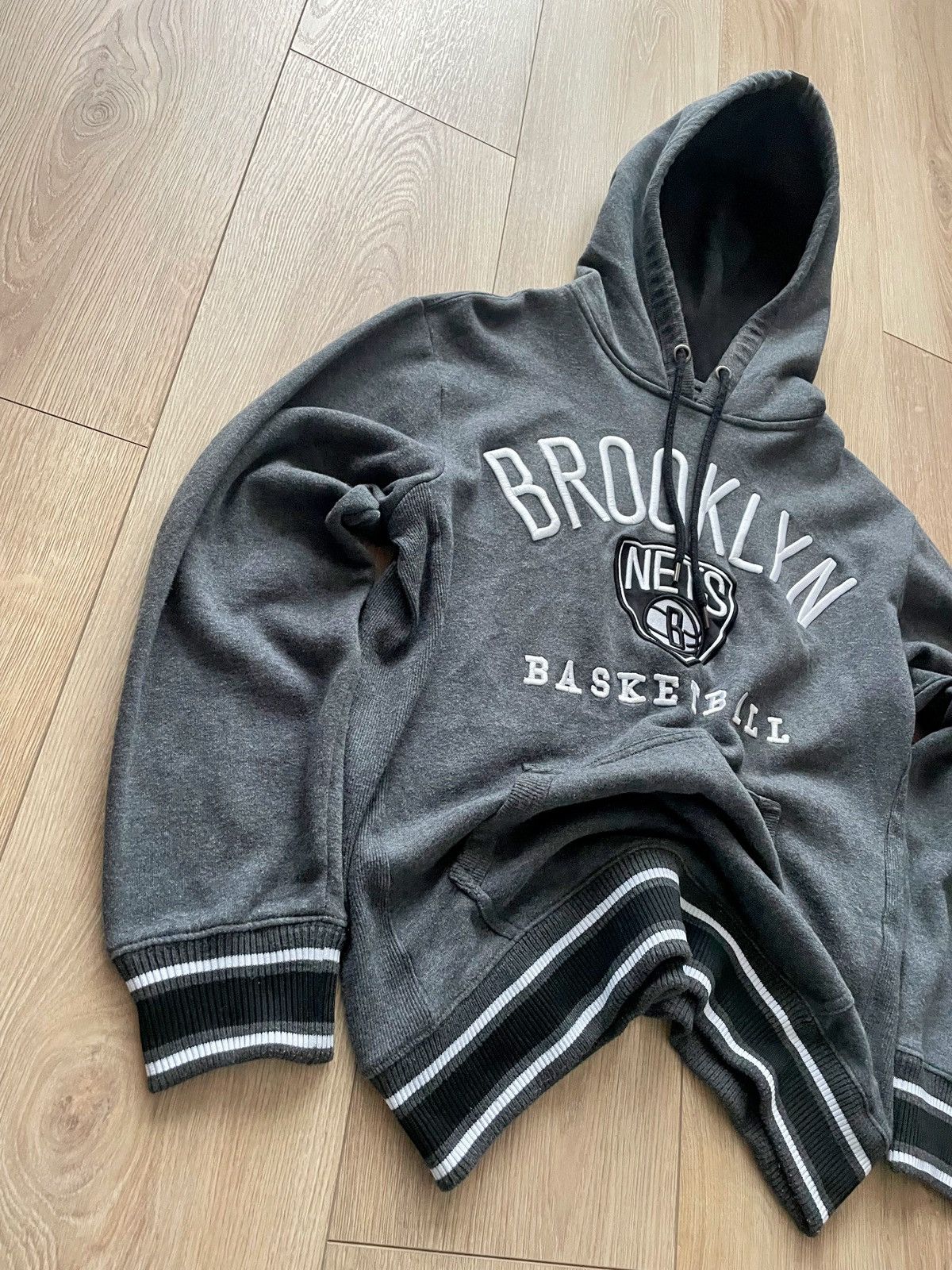 NBA Hoodie Black Brooklyn Nets NBA Logo Basketball Swag Medium Size US M / EU 48-50 / 2 - 2 Thumbnail