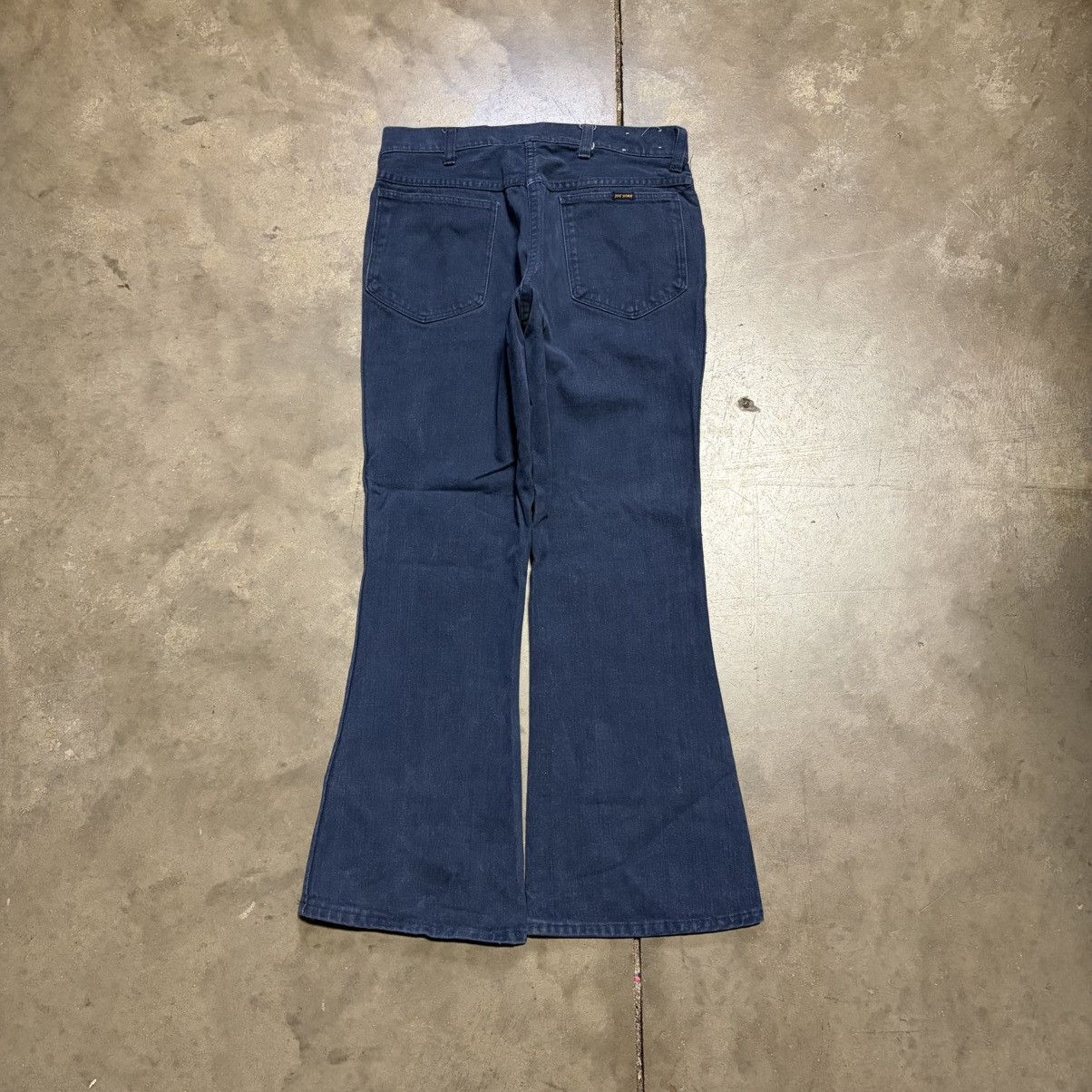 Vintage Vintage 70s Big Yank Bell Bottom Flare Boot Cut Denim Jeans Size US 28 / EU 44 - 6 Thumbnail