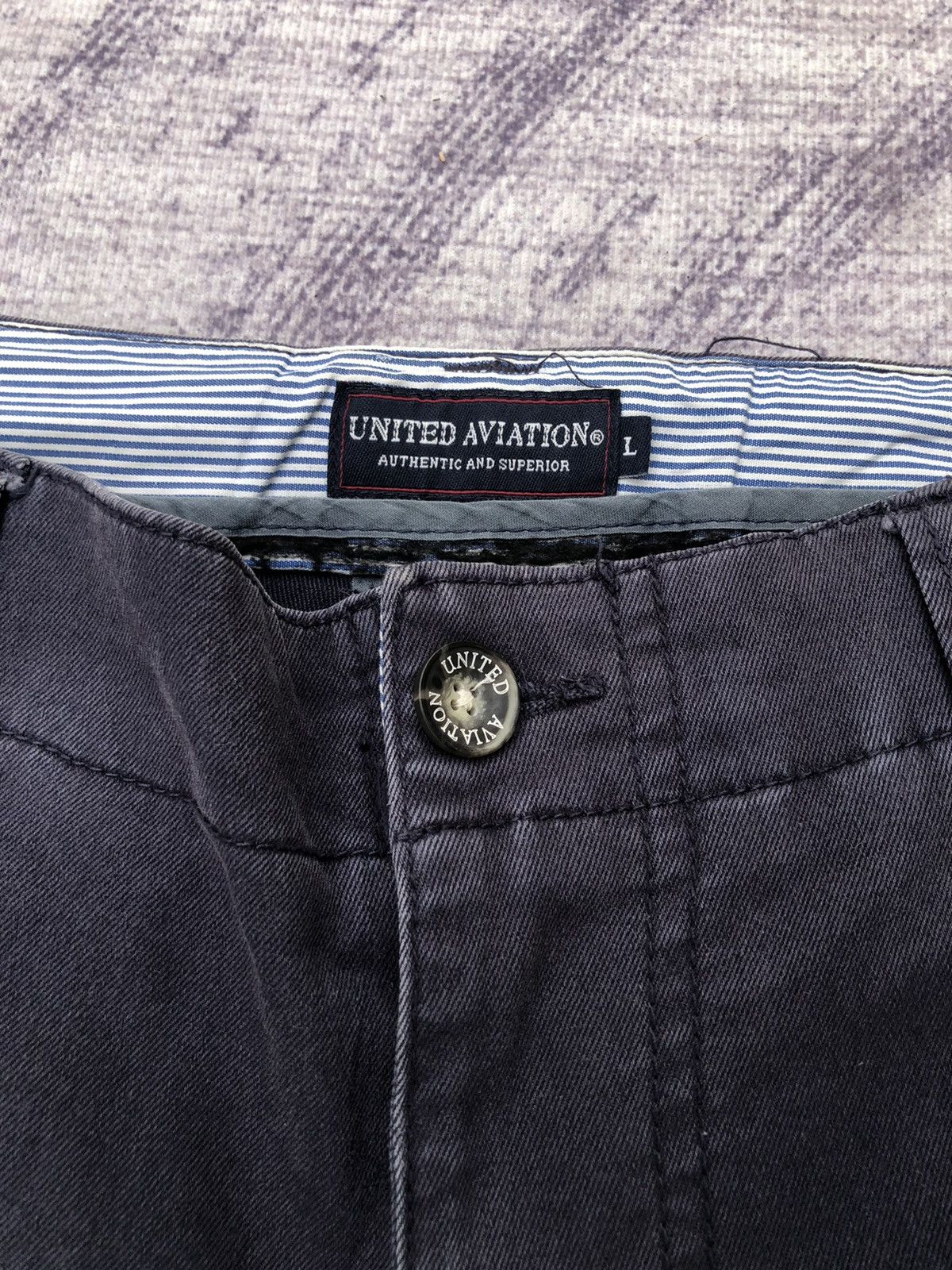 Japanese Brand Japanese United Aviation Cargo Cropped Pant Faded Colour Size US 32 / EU 48 - 7 Thumbnail
