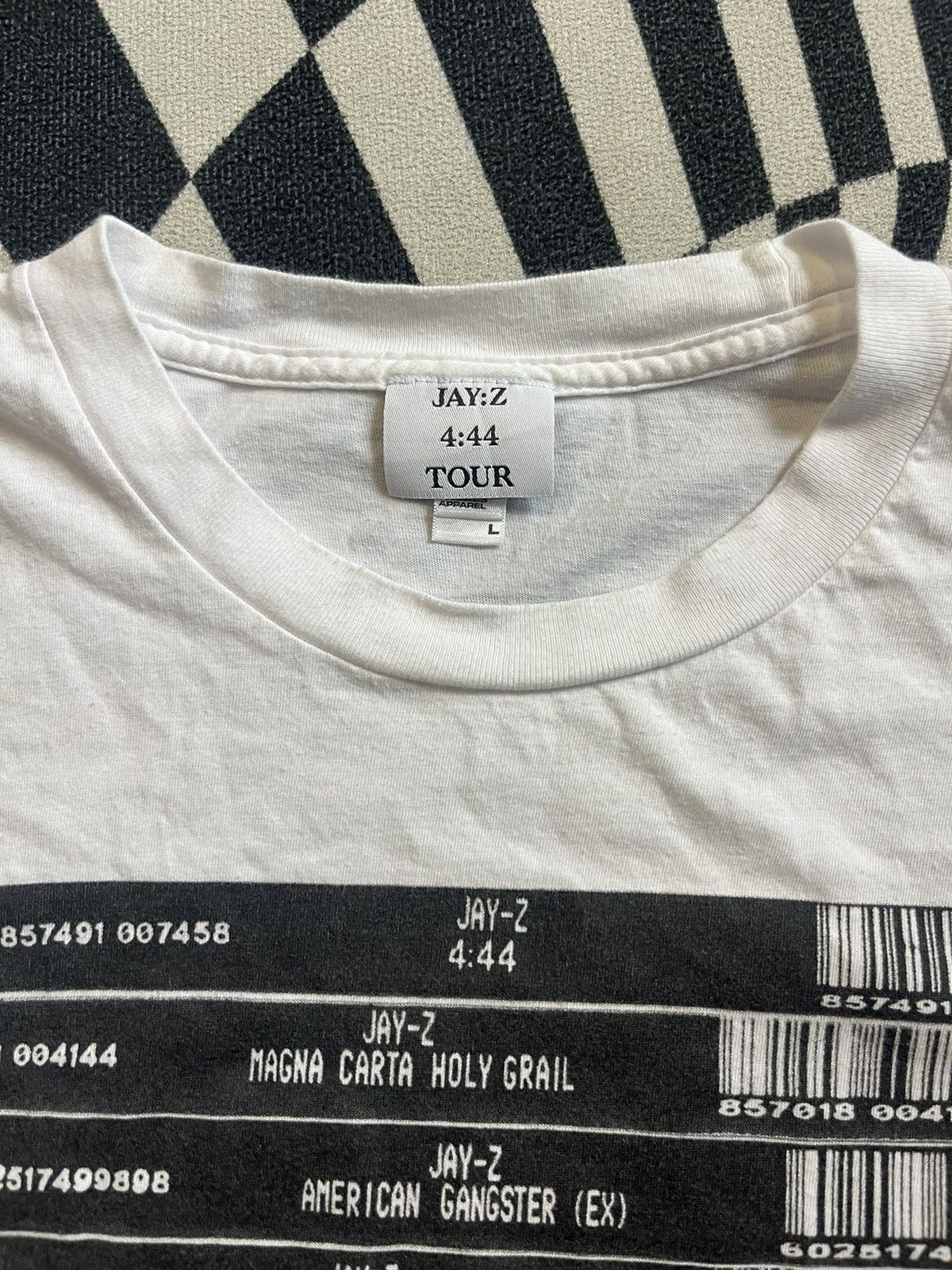 Band Tees 4:44 JAY-Z TOUR 2017’s collection Tshirt Size US L / EU 52-54 / 3 - 5 Thumbnail