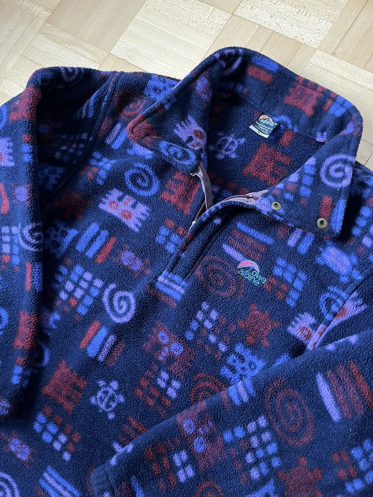 Vintage Vintage Lowe Alpine fleece jacket polartec Patagonia style Size US M / EU 48-50 / 2 - 4 Thumbnail