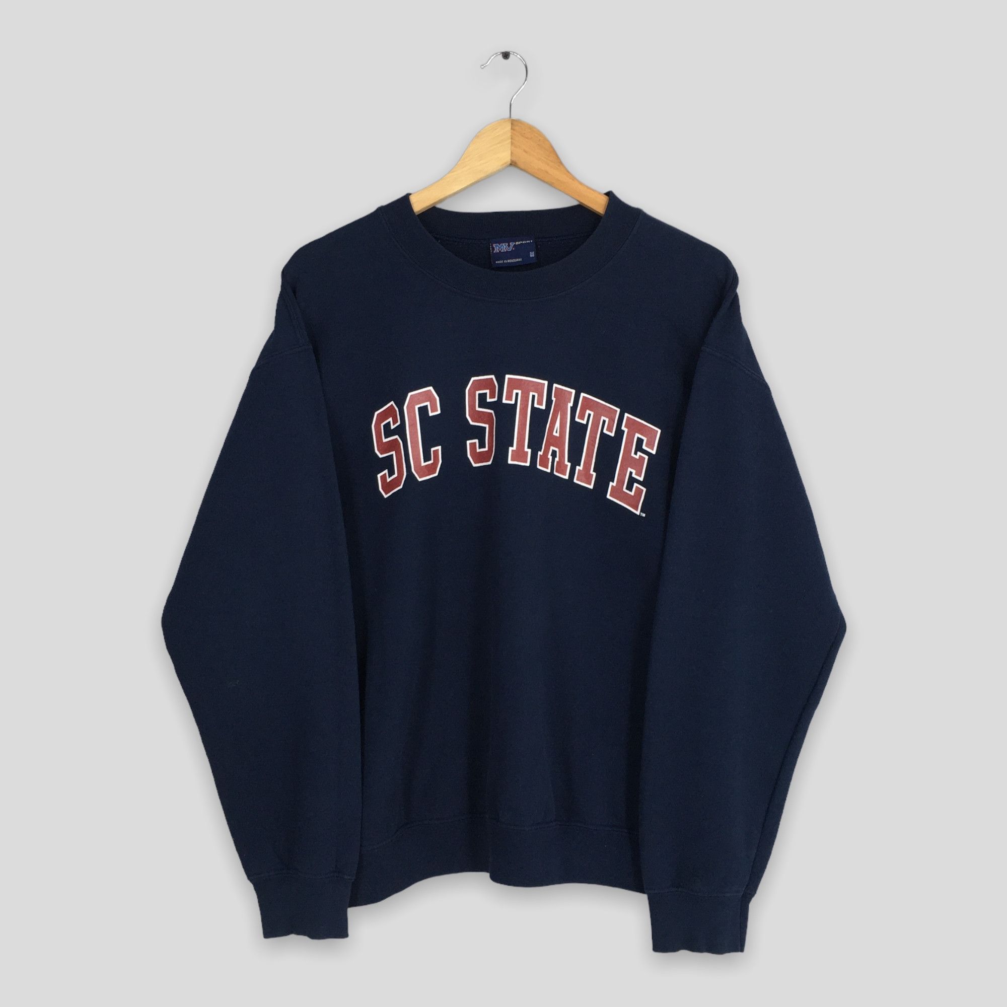 Vintage Vintage South Carolina State Blue Sweatshirt Medium Size US M / EU 48-50 / 2 - 1 Thumbnail