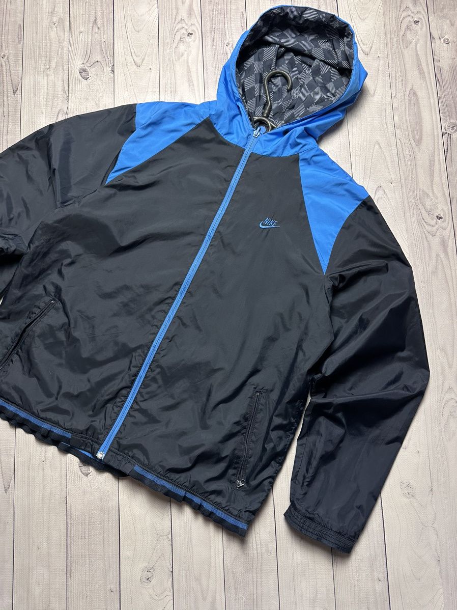 Vintage Vintage Nike light jacket size M reversible blue grey Size US M / EU 48-50 / 2 - 4 Thumbnail
