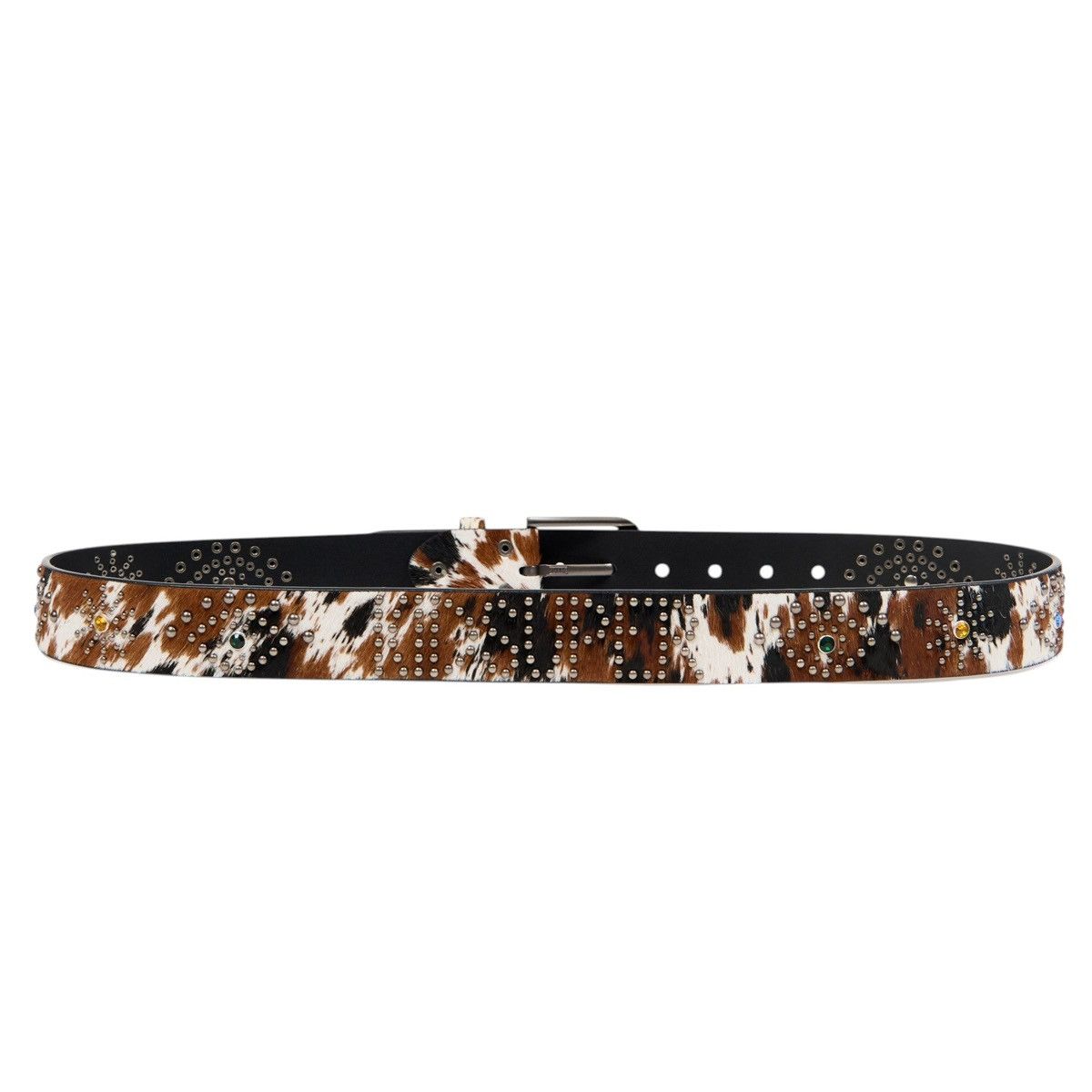 KidSuper KidSuper Studios Studded Belt - Horse Hair Size ONE SIZE - 3 Thumbnail