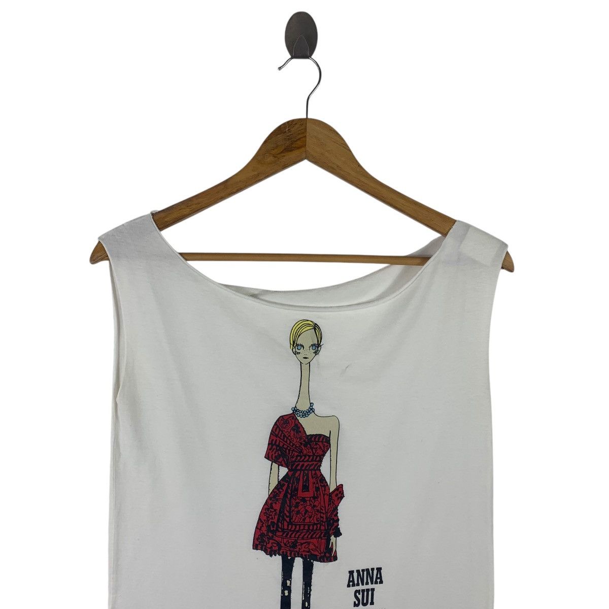 Japanese Brand × Vintage Vintage ANNA SUI art printed tank top tee Size US M / EU 48-50 / 2 - 2 Thumbnail
