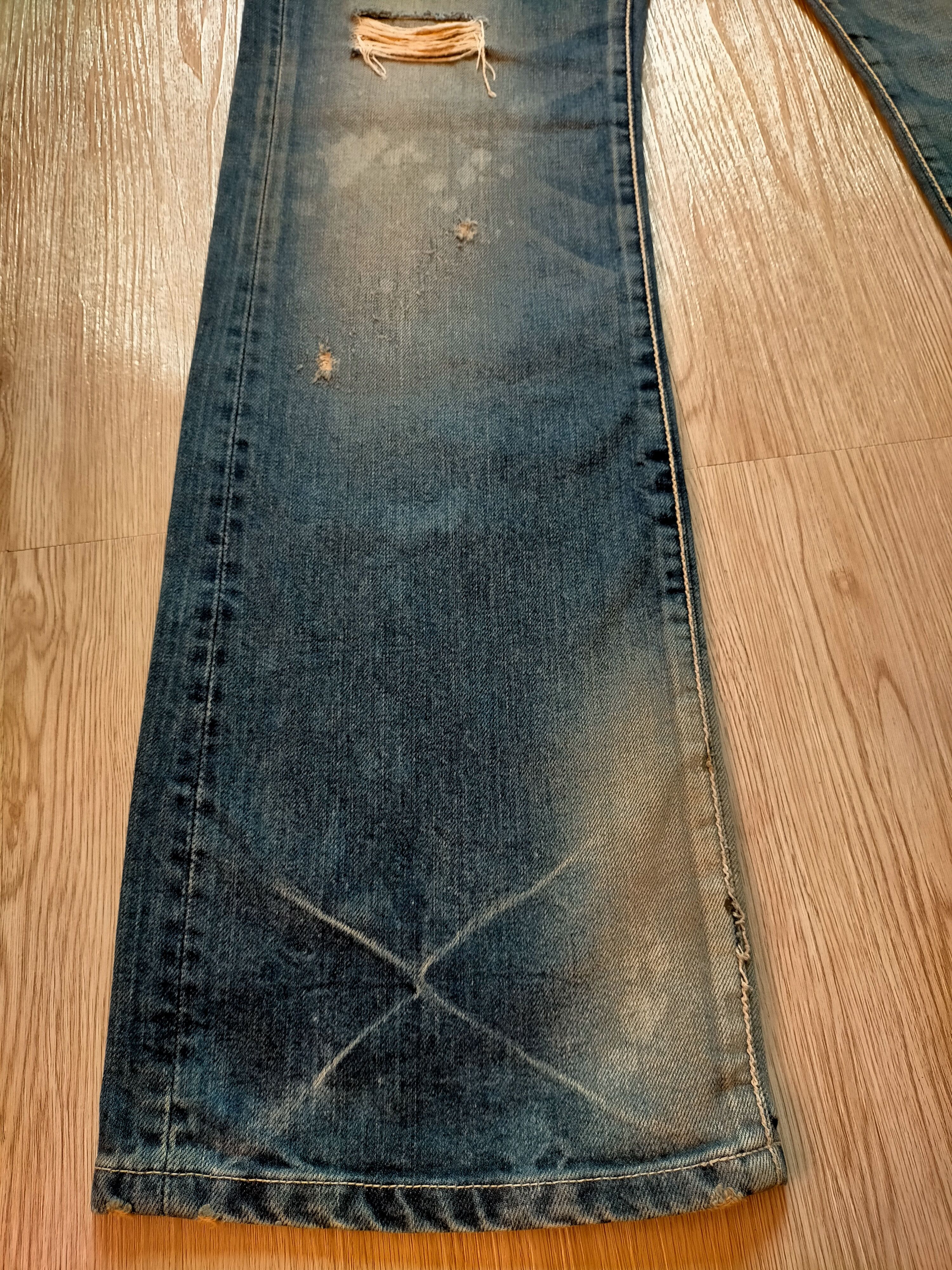 If Six Was Nine Flare Jeans Ufin & Sons Japan Boot cut Denim Size US 32 / EU 48 - 10 Thumbnail