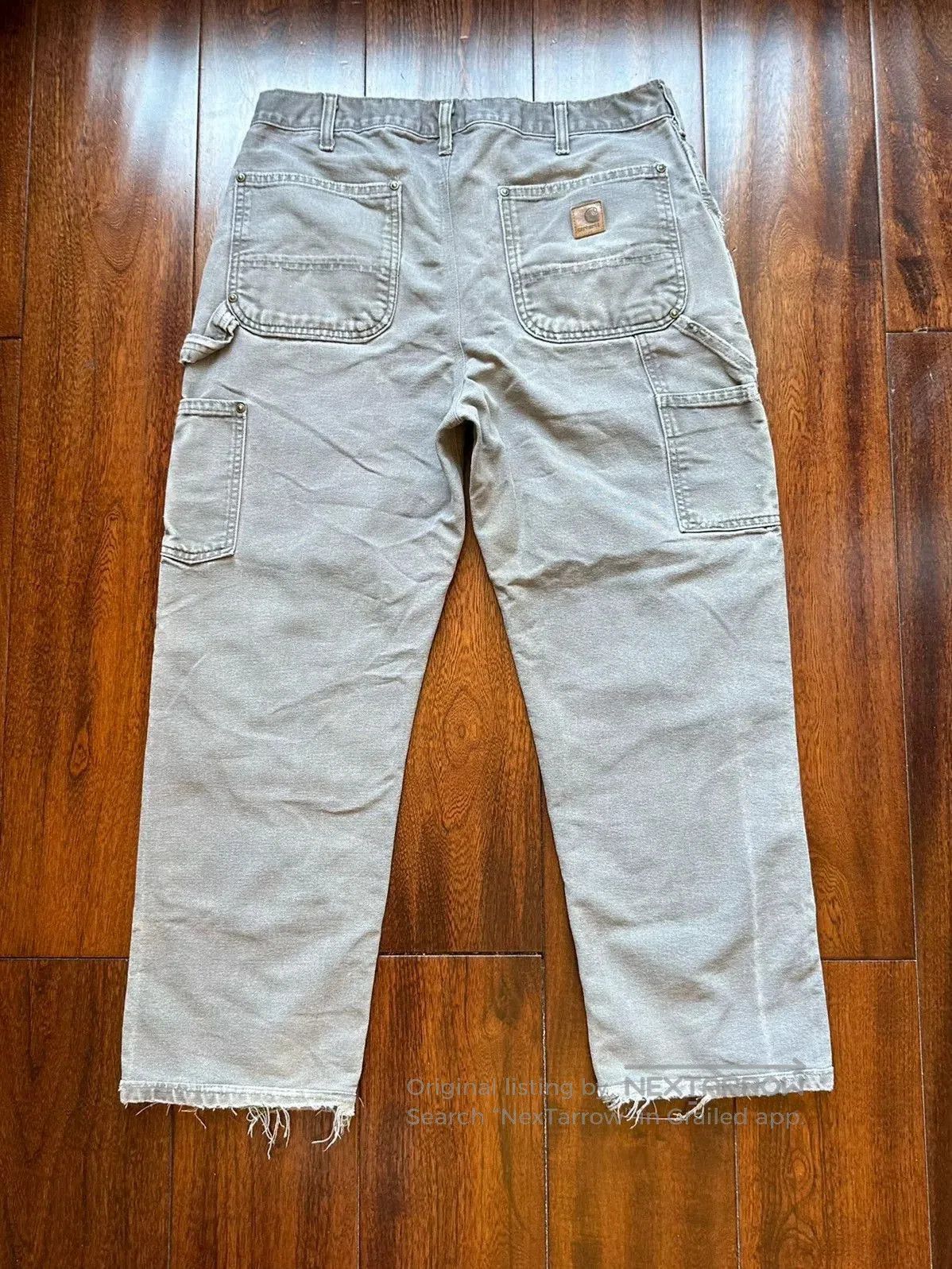Vintage Vintage Carhartt Double Knee Work Pants. Size US 38 / EU 54 - 2 Thumbnail