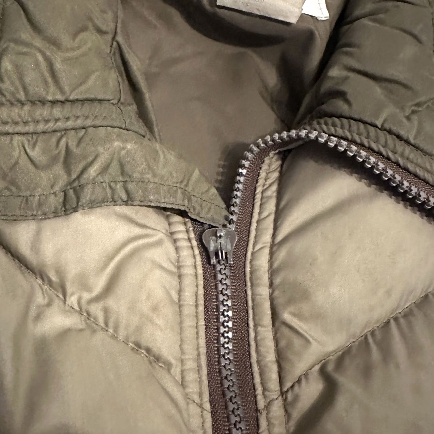 Vintage VINTAGE Woolrich Down Filled Puffer Jacket Coat Large L Gray Insulated Winter 80s Casual Workwear Outdoor Mens Size US L / EU 52-54 / 3 - 6 Thumbnail