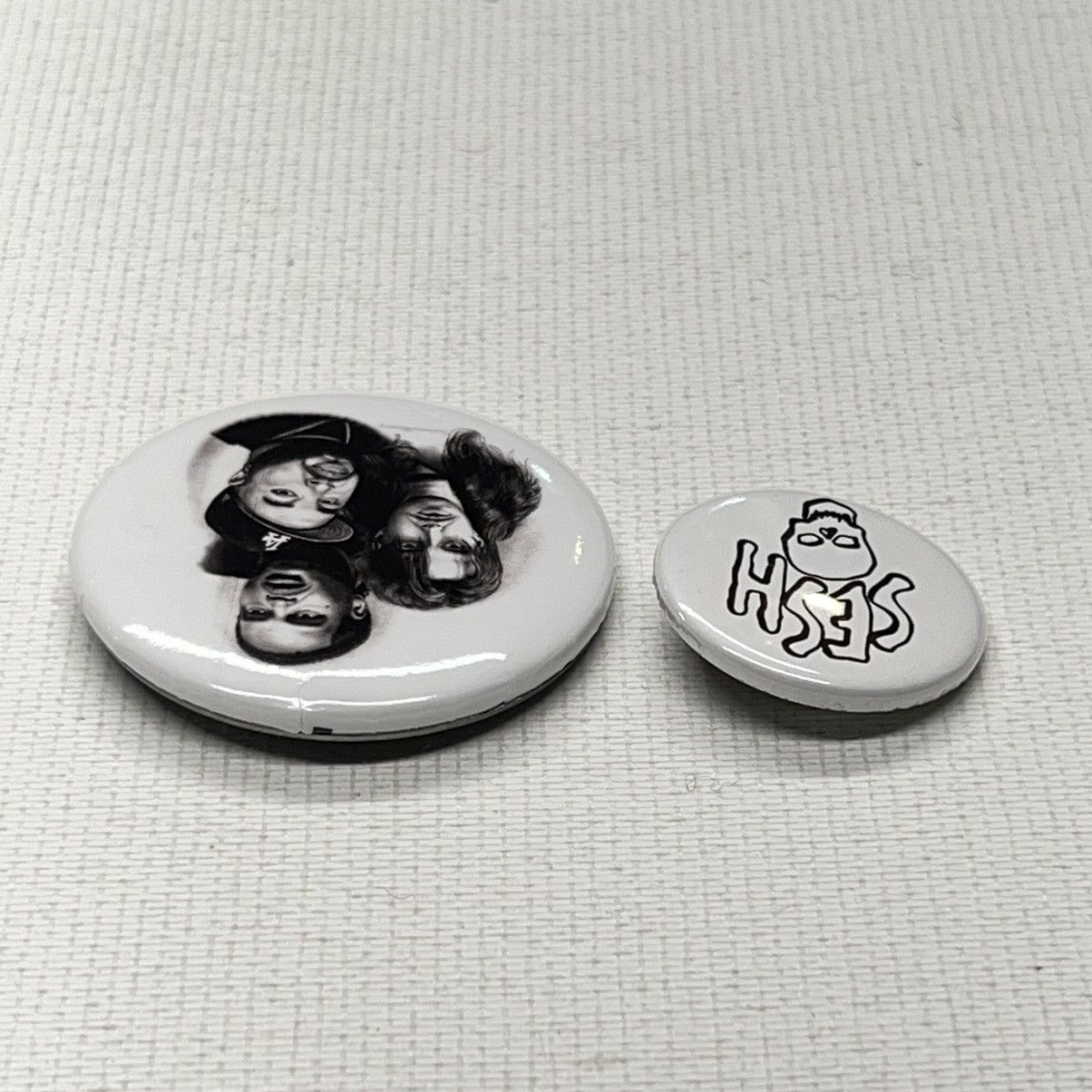 Bones × TeamSESH × Xavier Wulf / Hollow Squad NEW Team Sesh Bones Pin Button Eddie Baker Wulf SET OF 2 Size ONE SIZE - 5 Thumbnail