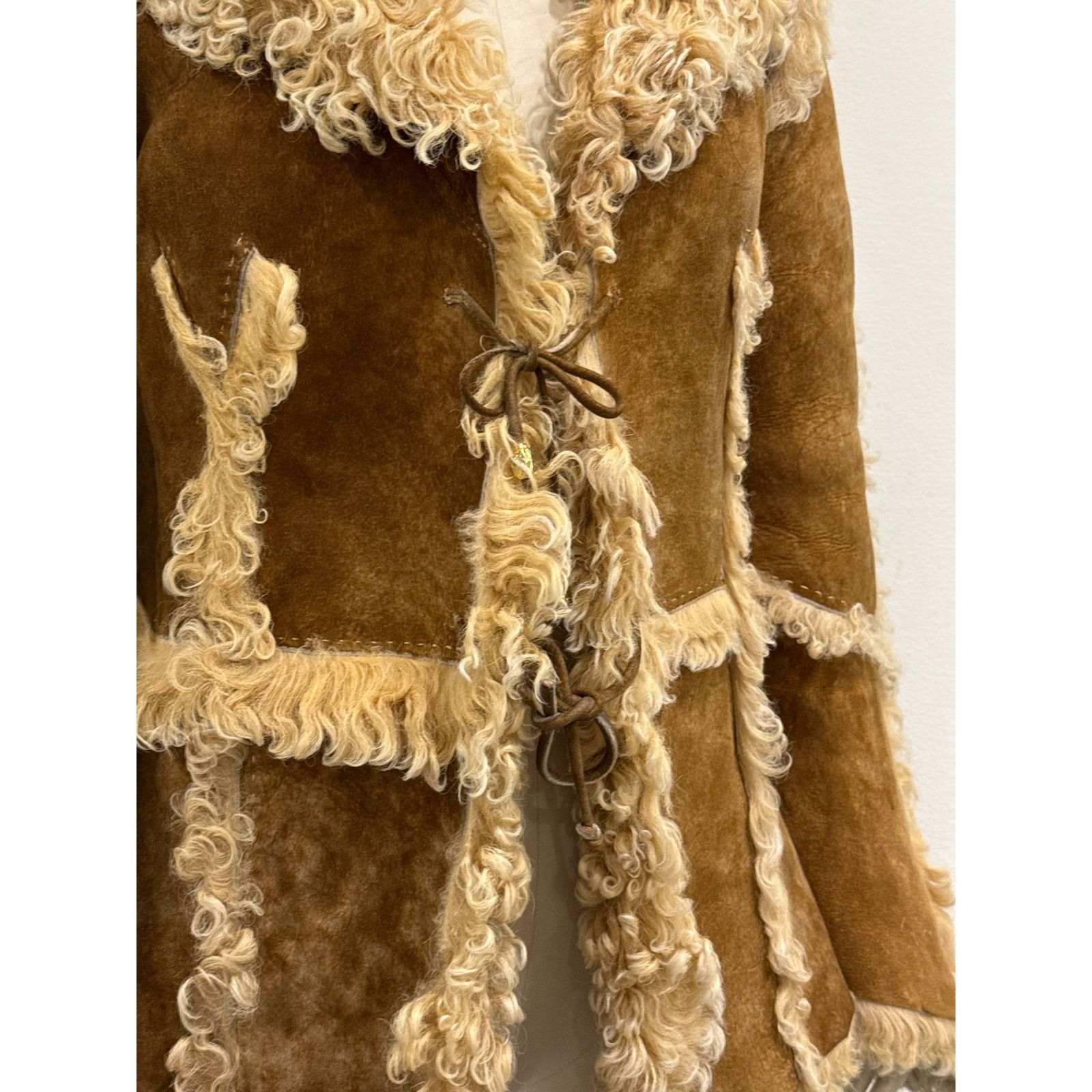 Roberto Cavalli A/W1999 Roberto Cavalli shearling patchwork jacket Size S / US 4 / IT 40 - 8 Thumbnail