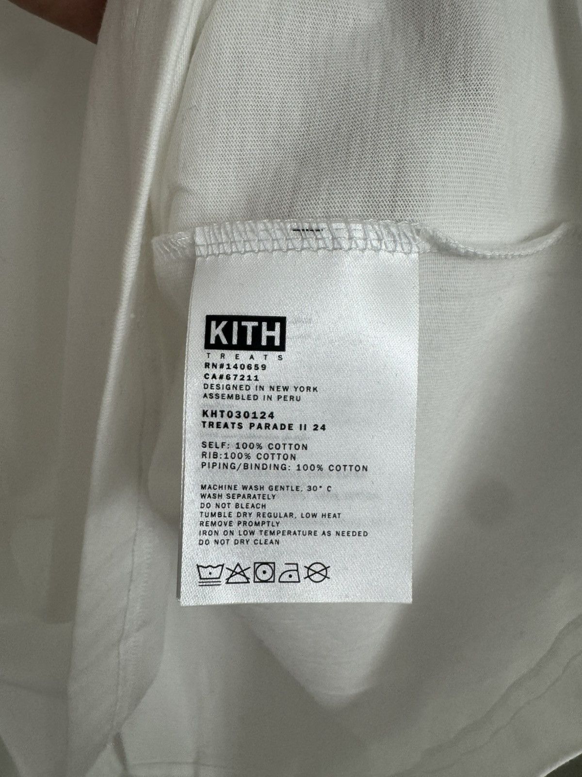 Kith Kith Treats Cereal Crew Pocket Tee White Size US XL / EU 56 / 4 - 7 Thumbnail