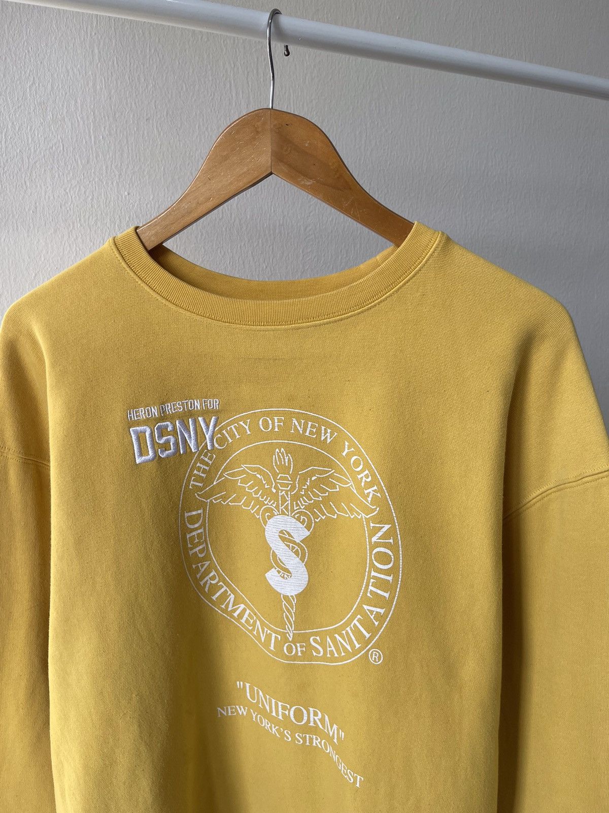 Heron Preston 2017 Heron Preston DSNT Sweatshirt Size US XL / EU 56 / 4 - 8 Thumbnail