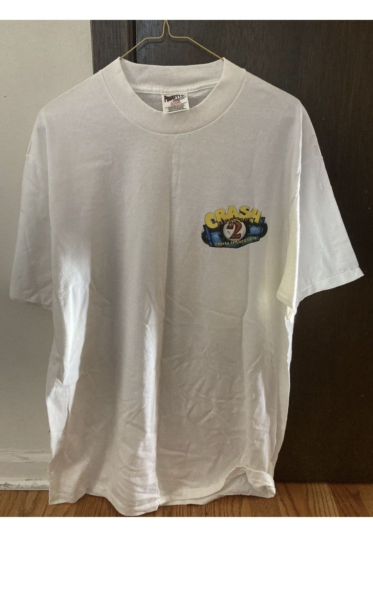 Playstation Vintage 1997 Crash Bandicoot 2 PS1 Promo Shirt L Size US L / EU 52-54 / 3 - 1 Thumbnail