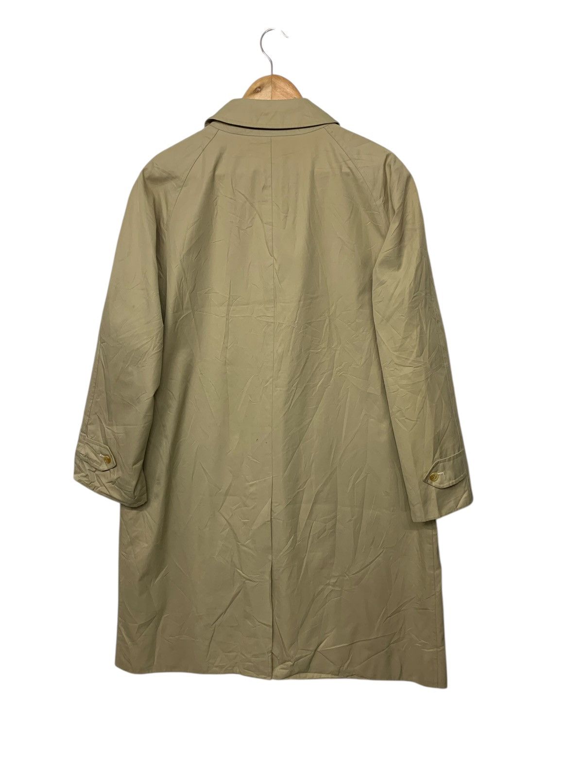 Burberry × Designer × Vintage Vintage Burberry's Nova Chek Long Jacket Button Ups Size US L / EU 52-54 / 3 - 5 Thumbnail