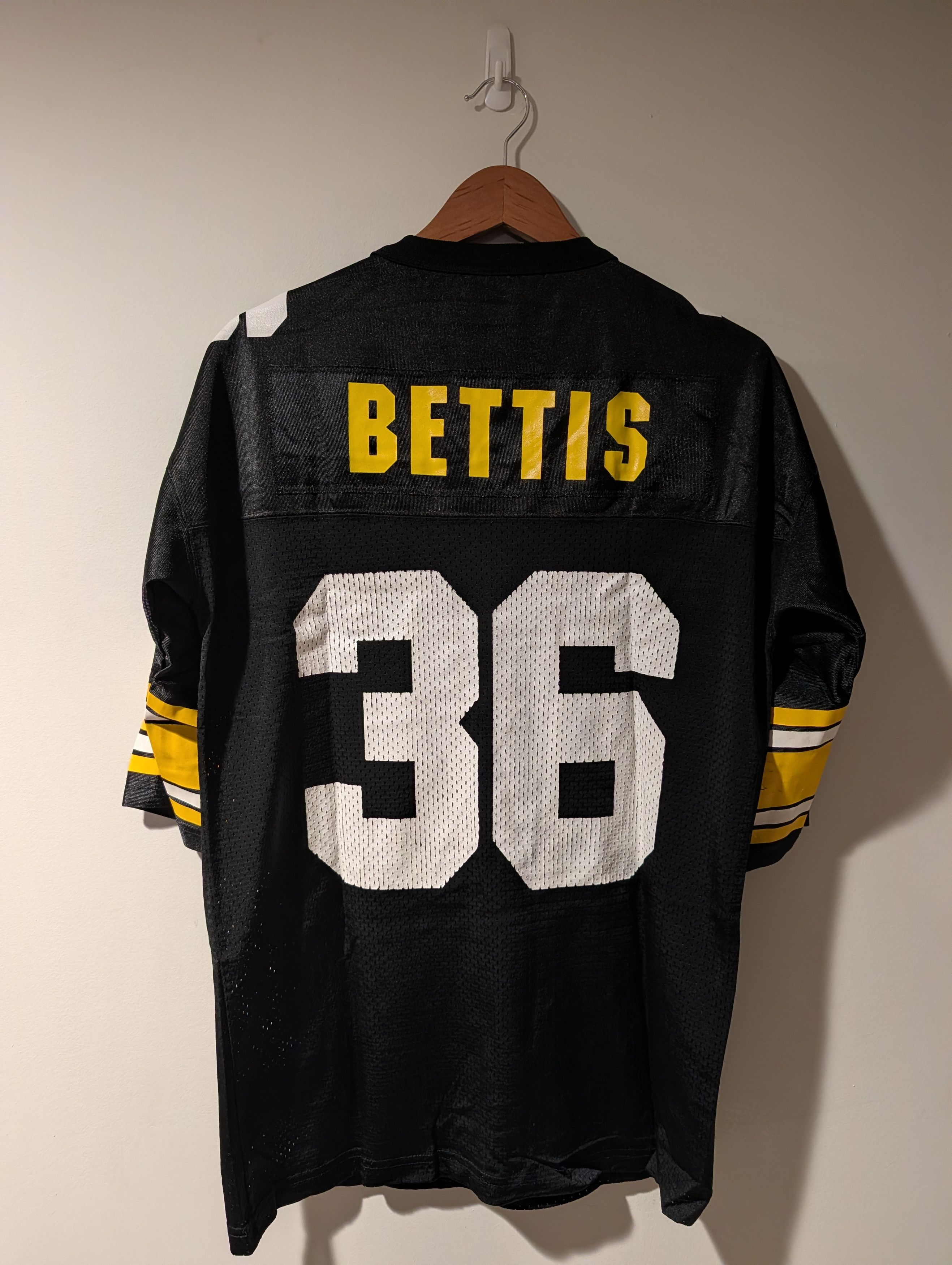 NFL VTG 1995 Jerome Bettis Pittsburgh Steelers Starter Jersey Size US L / EU 52-54 / 3 - 1 Thumbnail