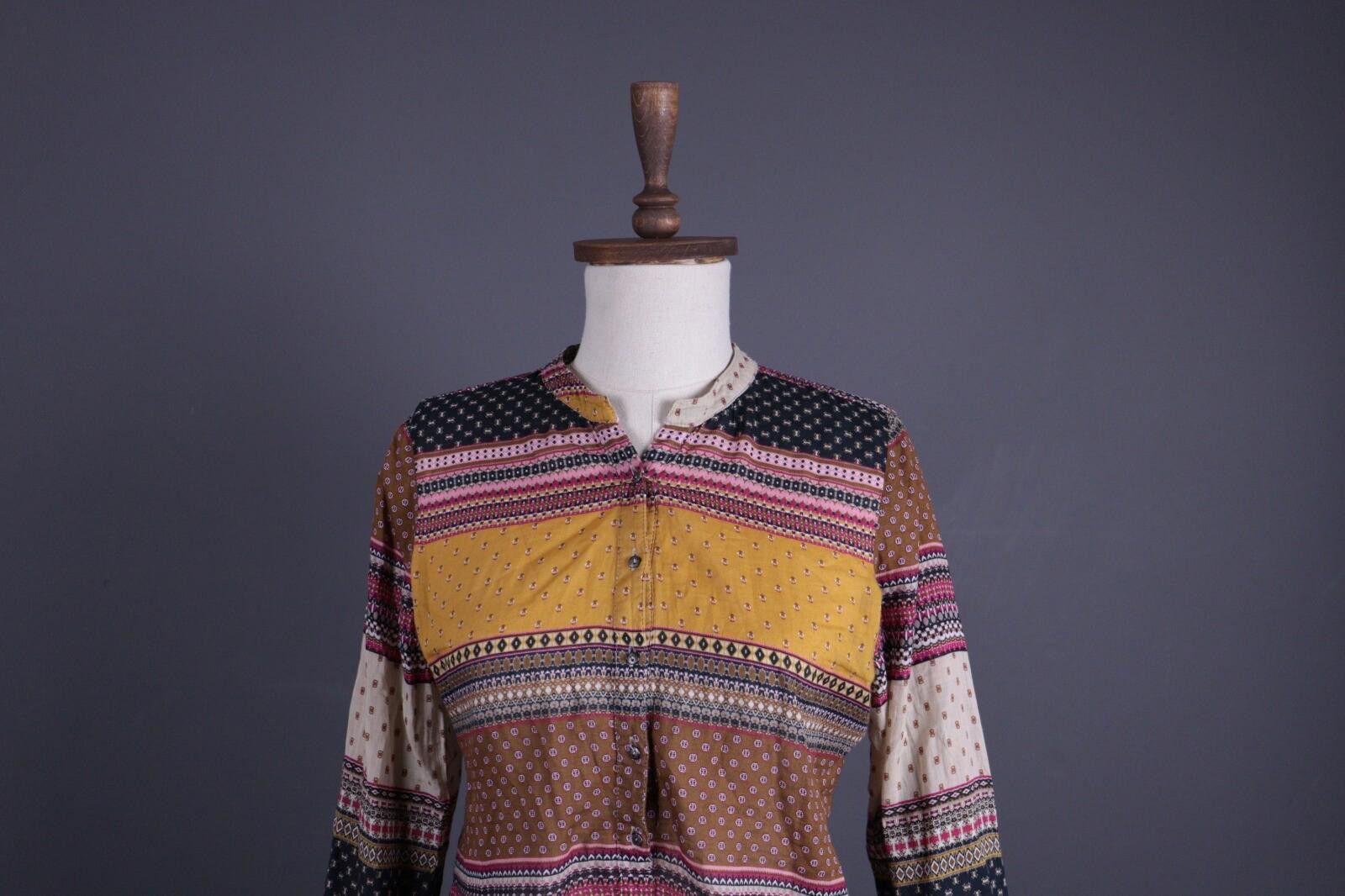 Designer Emily Van Den Bergh Multicolor Stripe Shirt Size 36 / S Size M / US 6-8 / IT 42-44 - 2 Thumbnail
