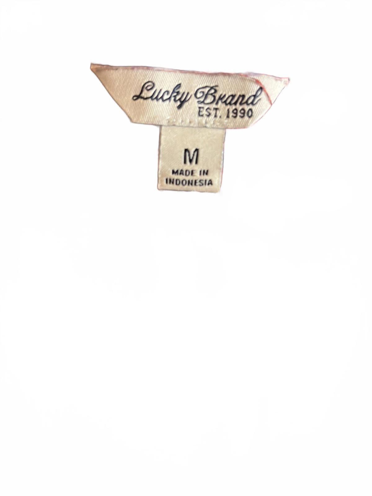 Lucky Brand Lucky Brand Women's Lightweight Boho Top - Medium Size M / US 6-8 / IT 42-44 - 2 Thumbnail