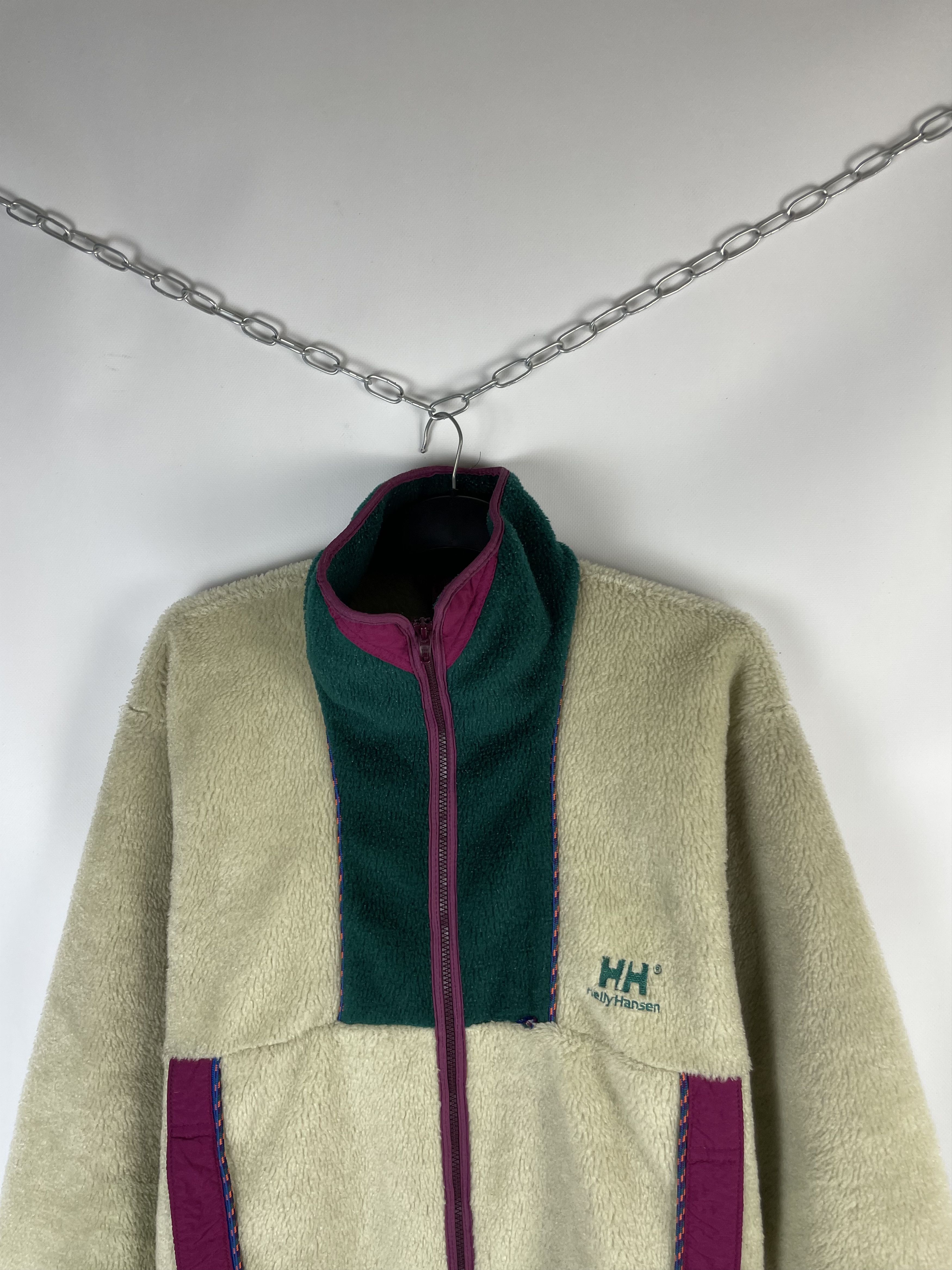 Helly Hansen Vintage Helly Hansen Fleece Jacket 90s Size US L / EU 52-54 / 3 - 3 Thumbnail