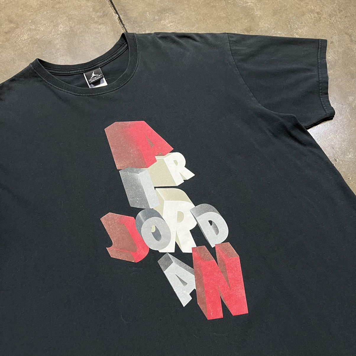 Jordan Brand Vintage Jordan Brand Graphic T shirt Jumpman Basketball Y2K Size US XL / EU 56 / 4 - 3 Thumbnail