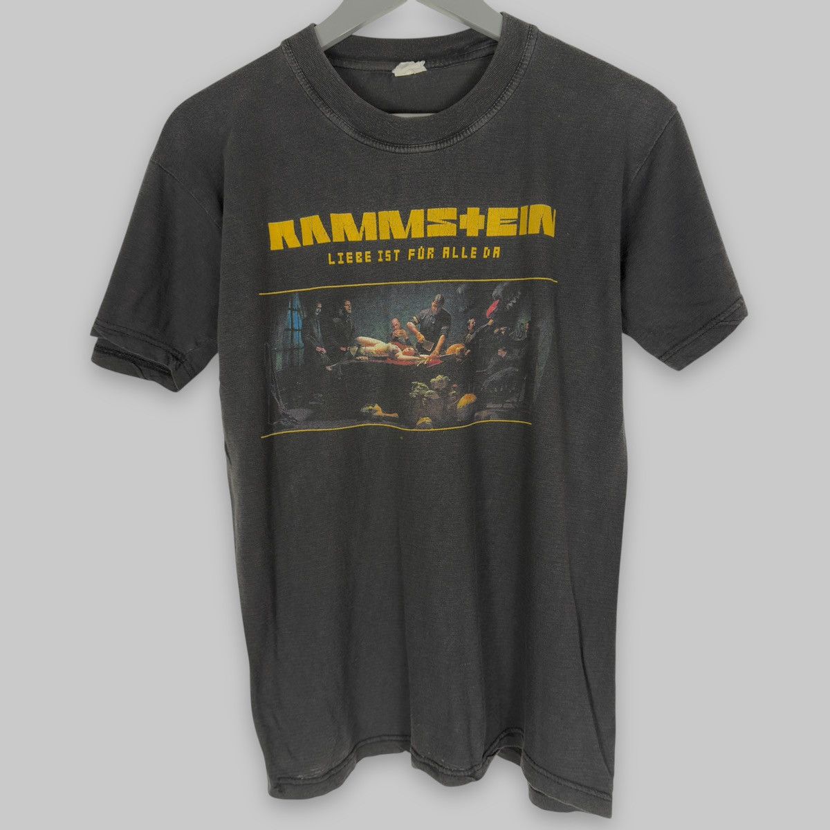 Band Tees Vintage Rammstein Liebe Ist Fur Alle Da Metal Band T Shirt Size US L / EU 52-54 / 3 - 1 Thumbnail